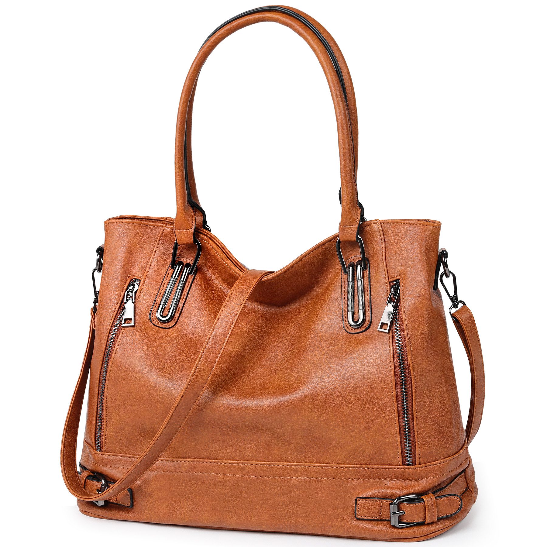 TAN.TOMI Handtasche Damen Handtasche Vintage Henkeltasche Weiches Umhängetasche, Top Griff Tasche Schultertasche für Frauen