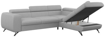 Stylefy Ecksofa Corina, L-Form, Eckcouch, Relaxfunktion