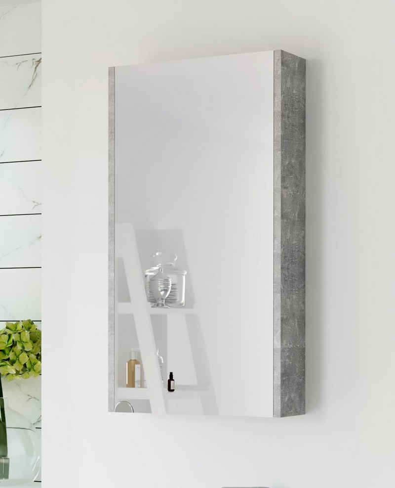 Planetmöbel Badezimmerspiegelschrank Spiegelschrank 40cm