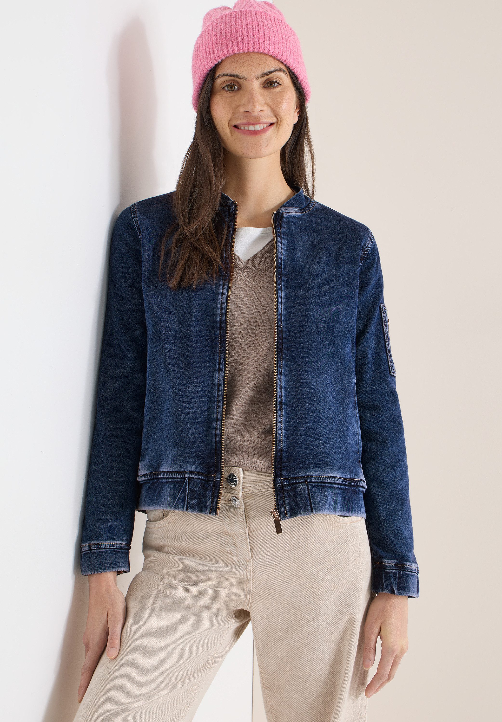 CECIL Jeansjacke im Denim-Style