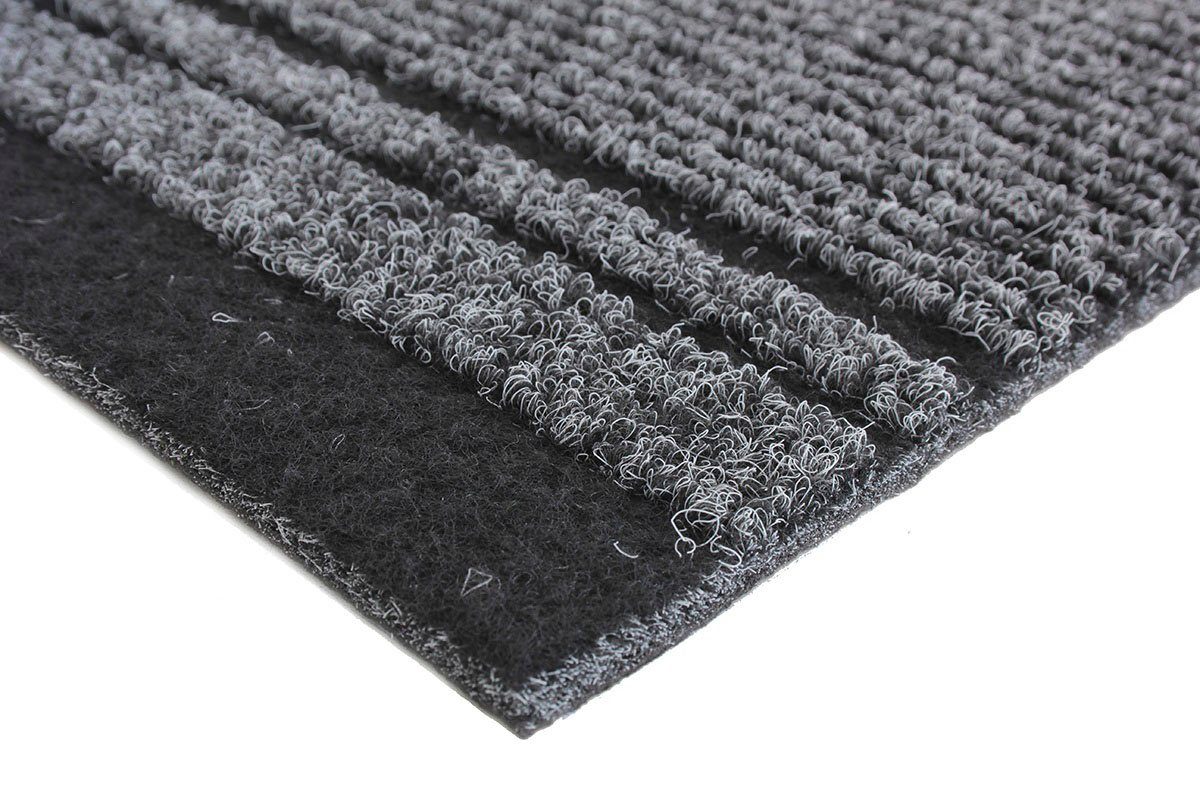 Primaflor-Ideen in Textil Läufer Schmutzfangläufer MALAGA, Made in Belgium, rechteckig, Höhe: 6 mm, Schmutzfangmatte, meliert, gesteift, strapazierfähig, rutsch – Bild 3 von 5