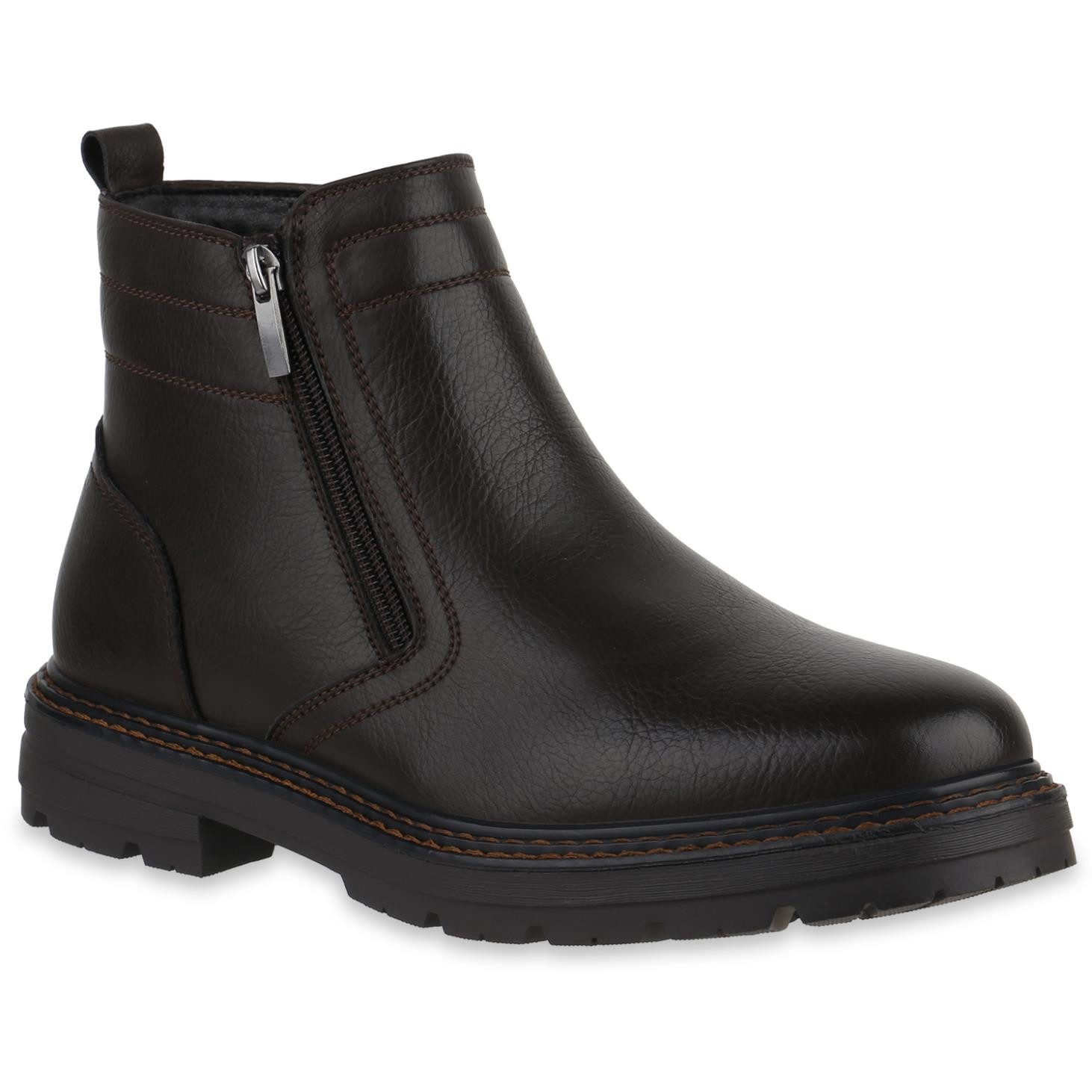 VAN HILL 841884 Winterboots Herren Warm günstig online kaufen