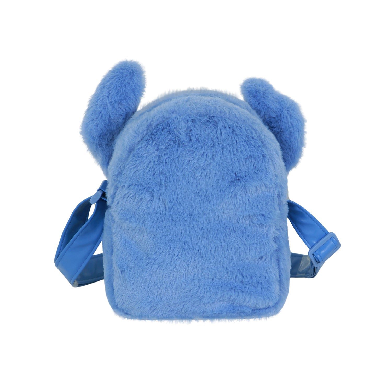 Karactermania Umhängetasche Disney Lilo und Stitch Plüsch kleine Tasche, Verstellbarer Schultergurt & Innenfutter mit Motiv