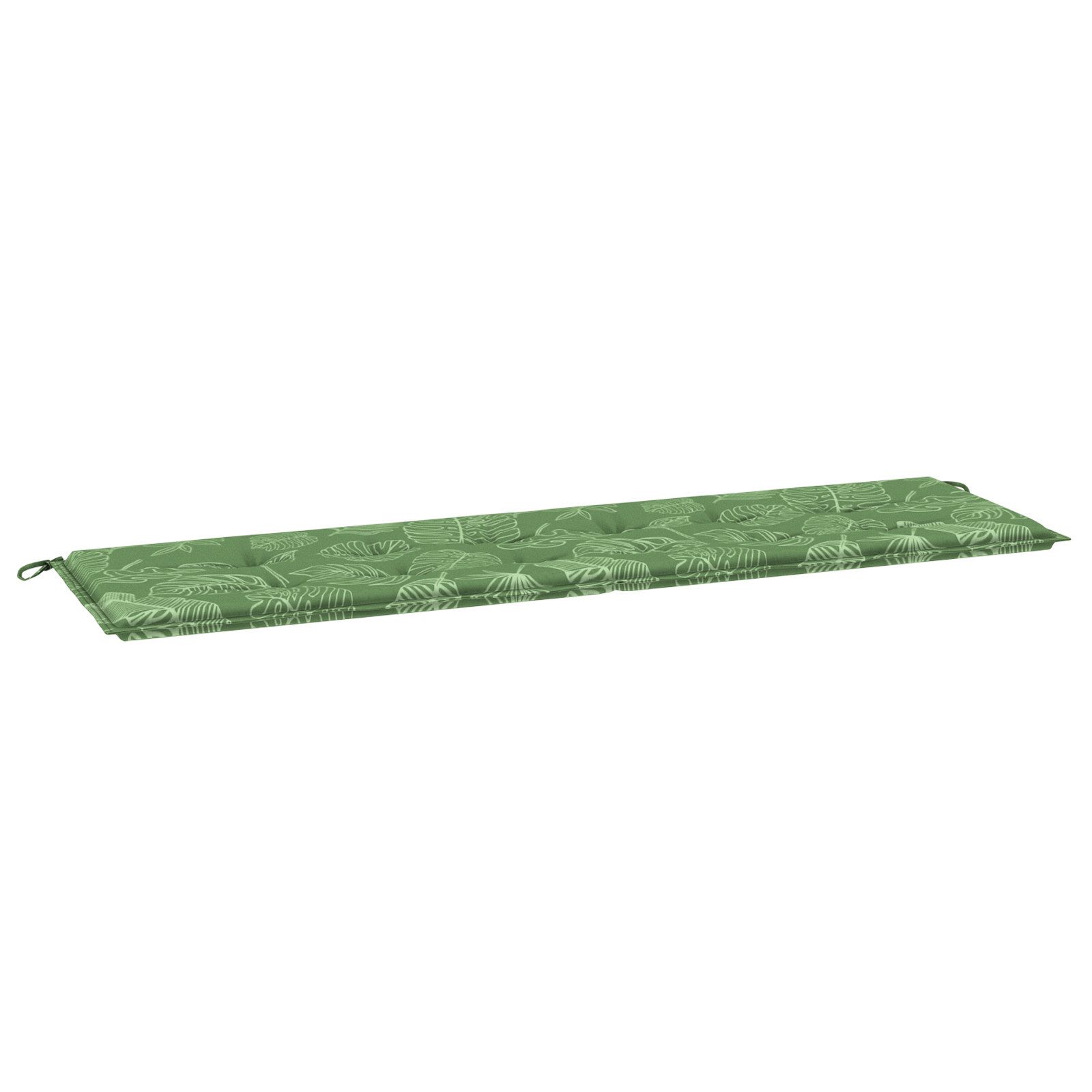 vidaXL Sitzauflage Gartenbank-Auflage Blattmuster 180x50x4 cm günstig online kaufen