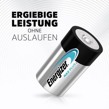 Energizer Energizer Max Plus Alkaline Mono D 1,5 V, 2er Pack Batterie