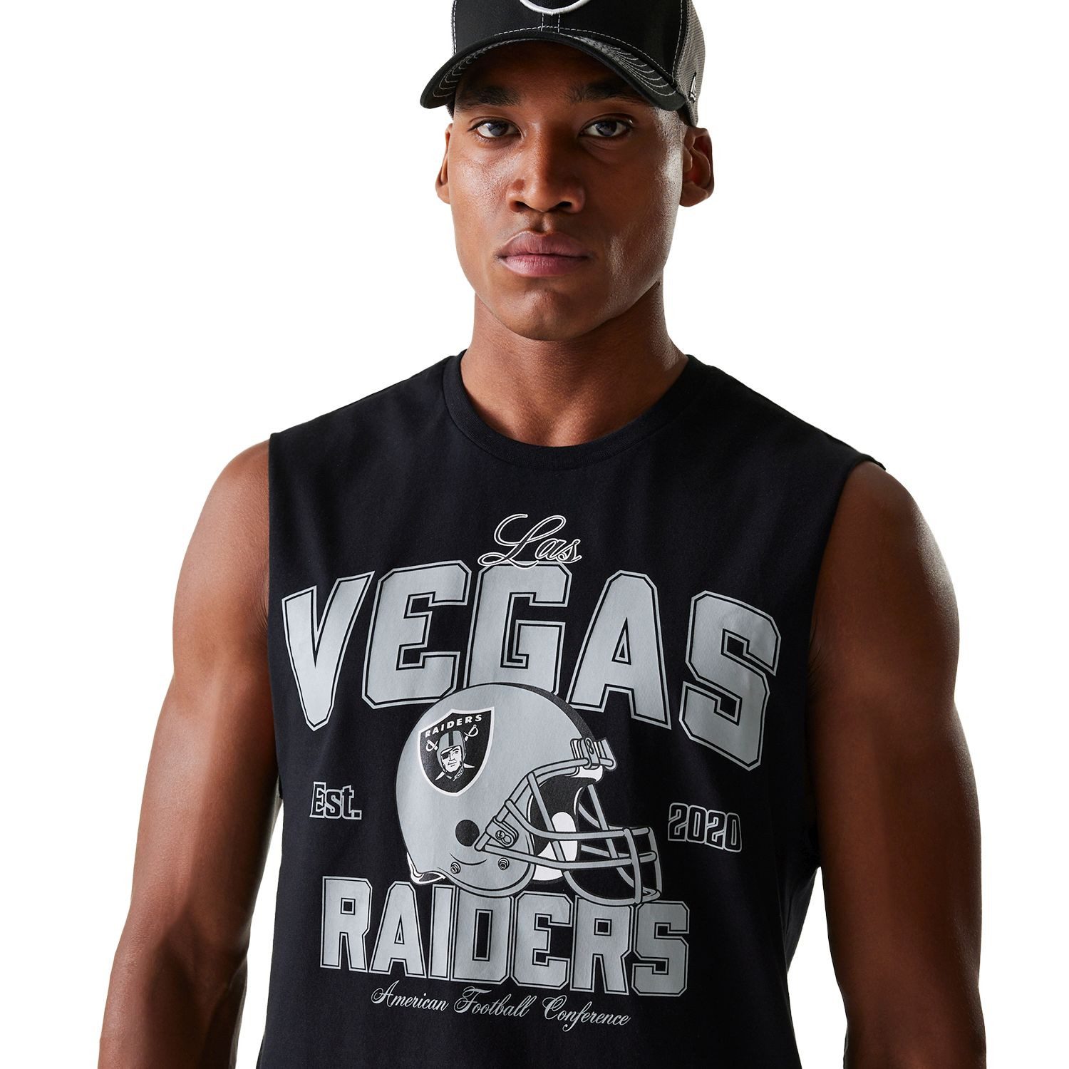 New Era Print-Shirt NFL Sleeveless Las Vegas Raiders
