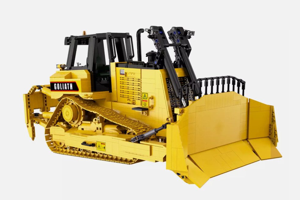 CaDA C61056W Bulldozer Konstruktions-Spielset, (2826 St)