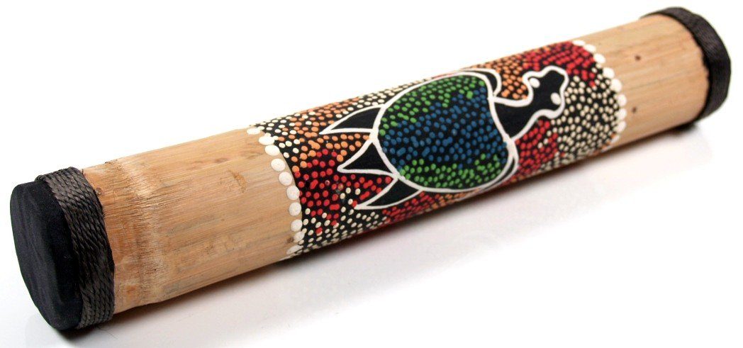 Guru-Shop Spielzeug-Musikinstrument Kleiner Regenmacher aus Bambus günstig online kaufen