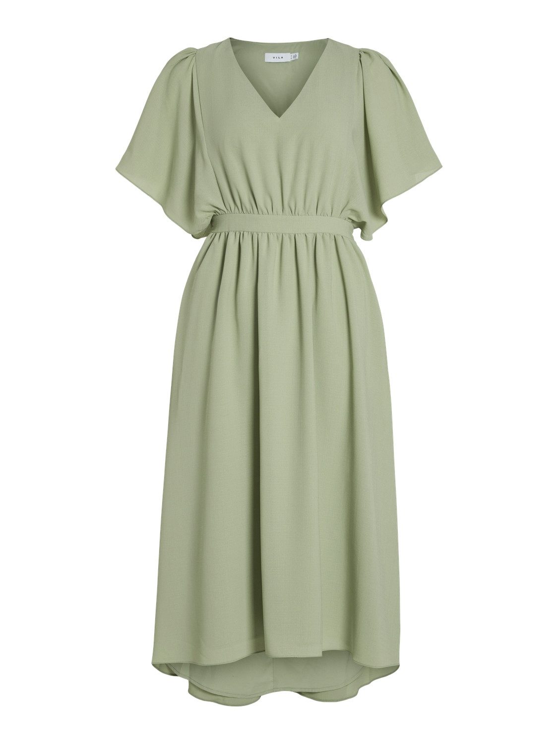 Vila Minikleid VIMIRAGE 2/4 V-NECK ANKLE DRESS/BM/