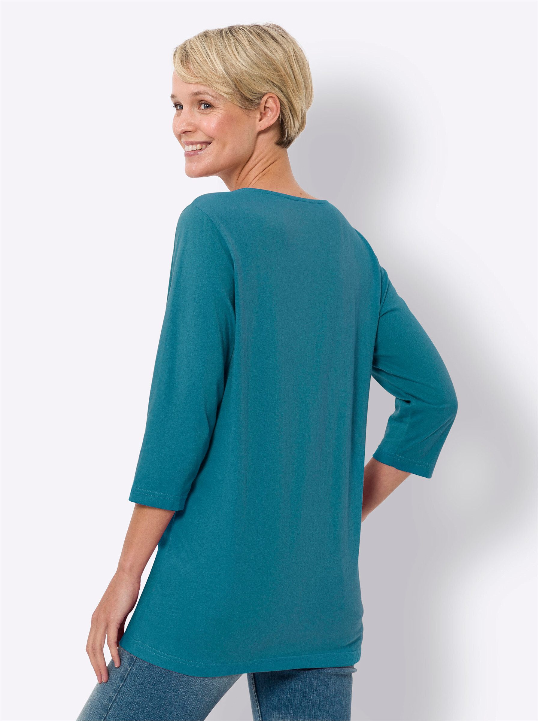 Sieh an! T-Shirt Longshirt 3/4-Arm