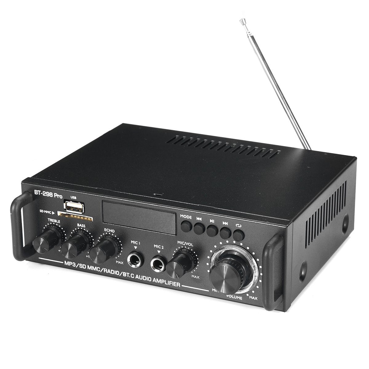 Insma Audioverstärker (2-Kanal bluetooth Verstärker Amplifier) 800W Digital HiFi Stereo Audio