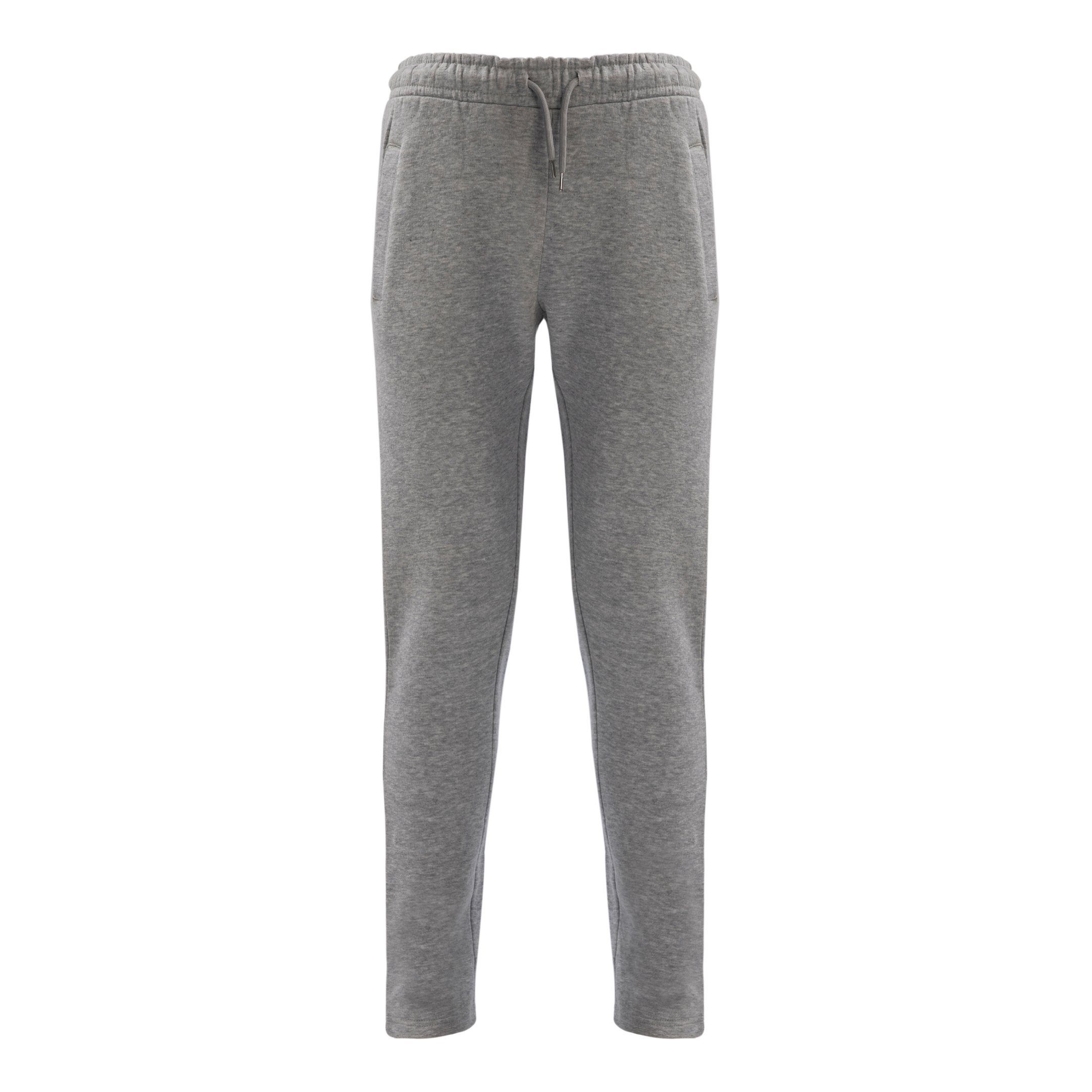 Hometex Premium Textiles Jogginghose Jogginghose mit offenem Beinabschluss, Basic Unisex Jogger aus Baumwolle und Polyester, Ideal als Freizeithose, Trainingshose, Sporthose