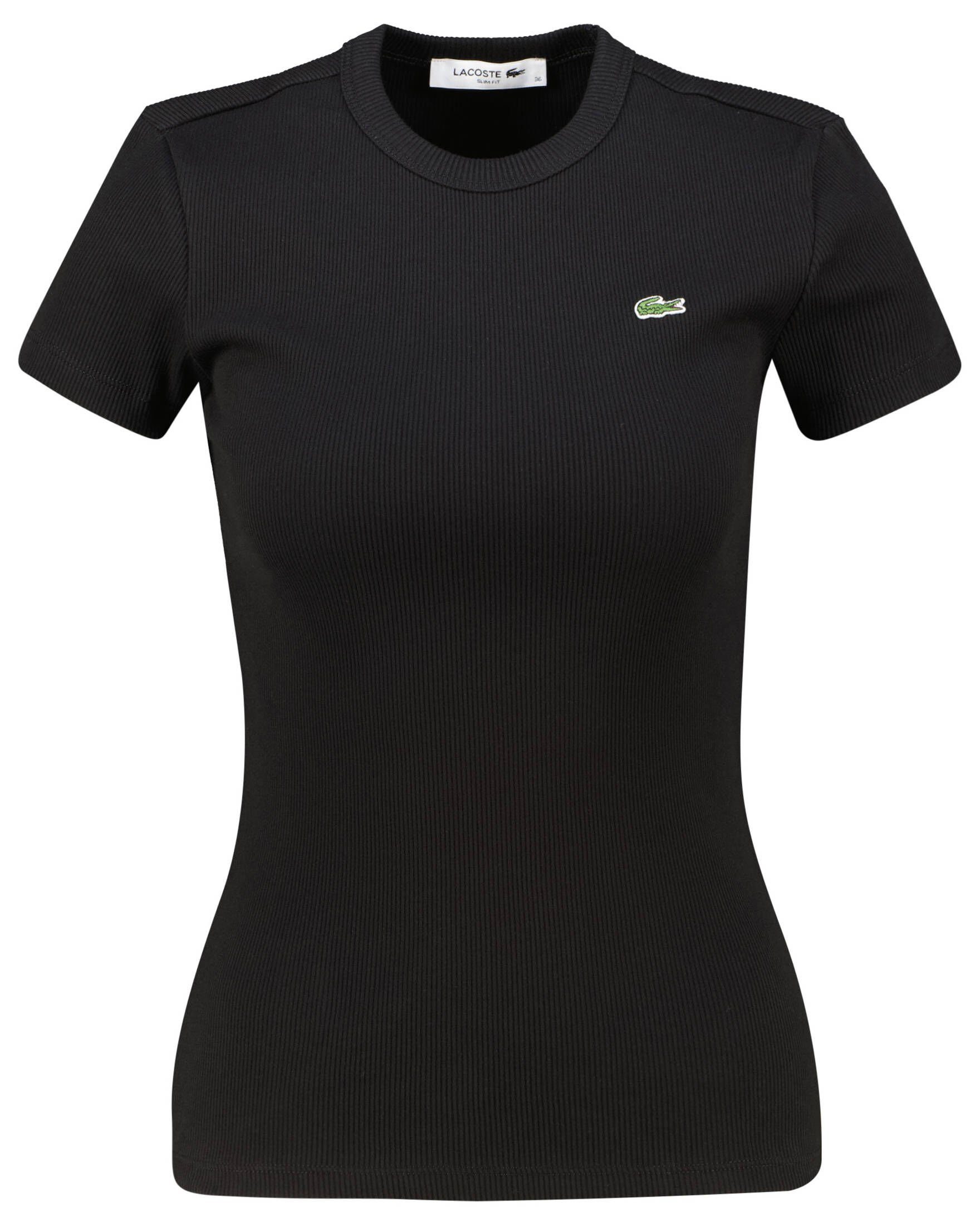 Lacoste T-Shirt Damen T-Shirt (1-tlg) schwarz (15)