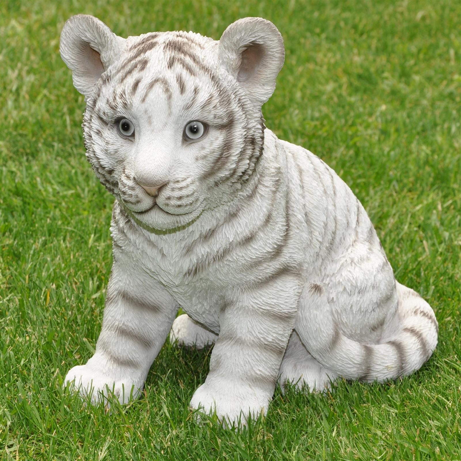 dazikemo Gartenfigur Dekofigur Gartenfigur weißer Tiger günstig online kaufen