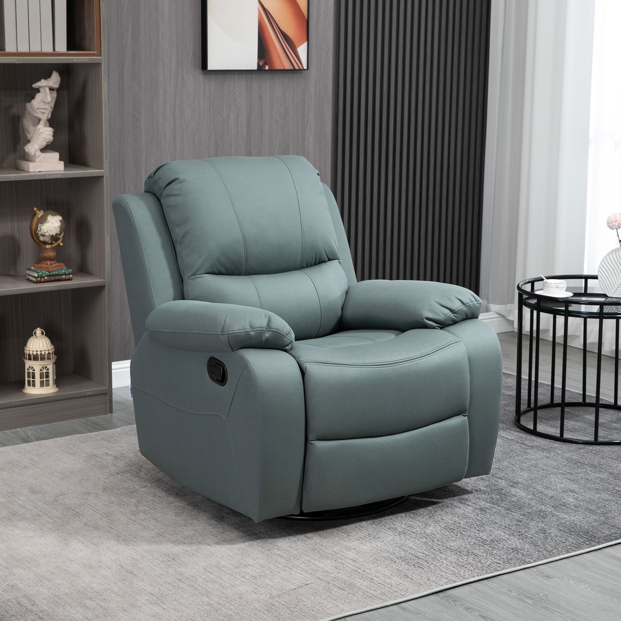 HOMCOM Relaxsessel Neigungsverstellung bis 135°, 360 günstig online kaufen