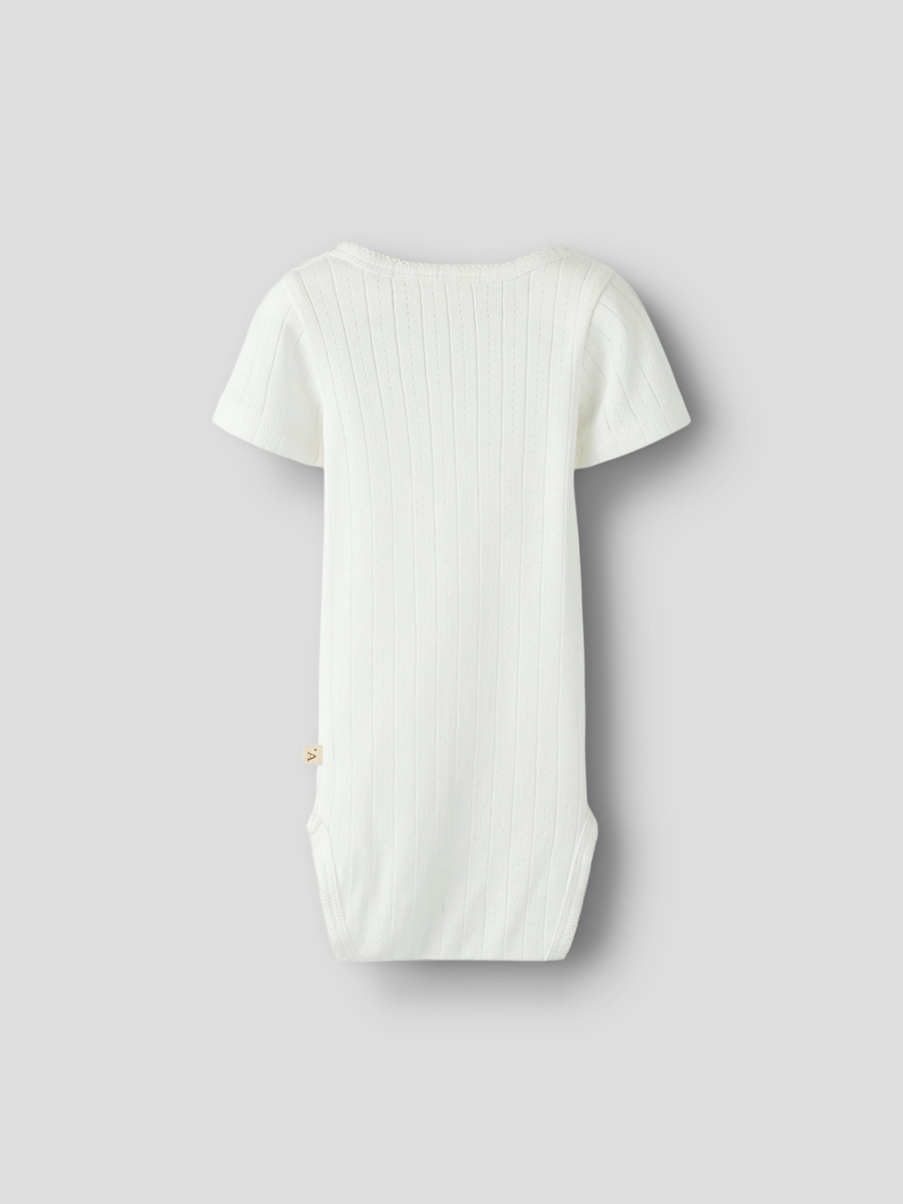 Lil' Atelier Kurzarmbody NBFRACHELS SS SLIM BODY LIL Baumwollmischung, Kurzarm