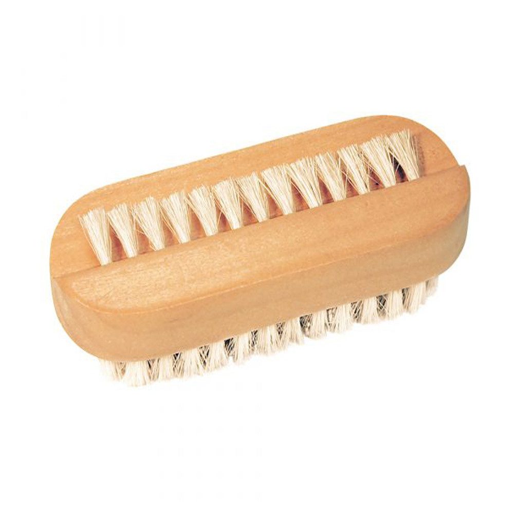 Croll & Denecke Nagelbürste Nagelbürste, 1-tlg., Holz mit Naturbürsten 0,95 × 0,35 × 0,3 cm