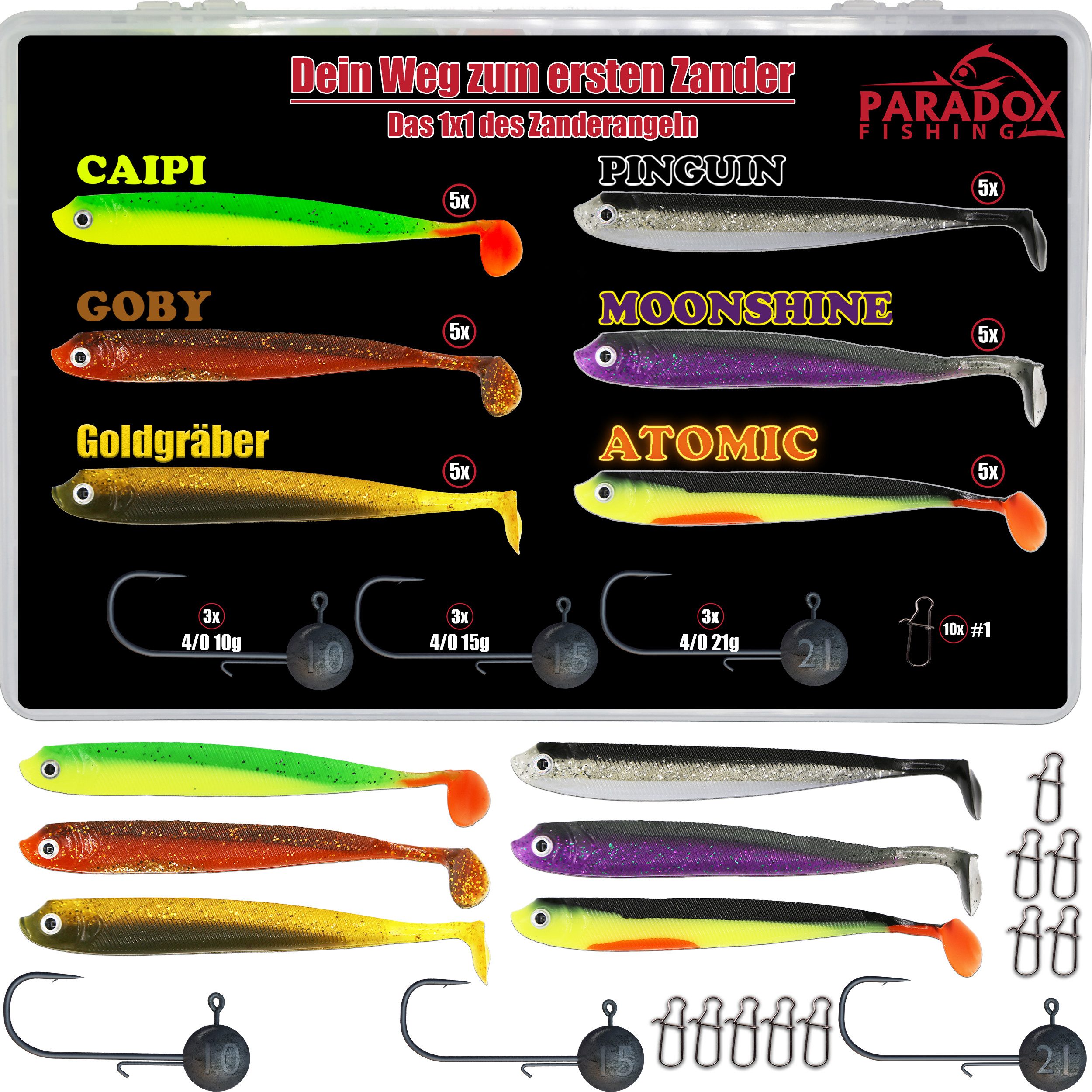 Kunstköder PX Zander Shad Gummifisch 13cm