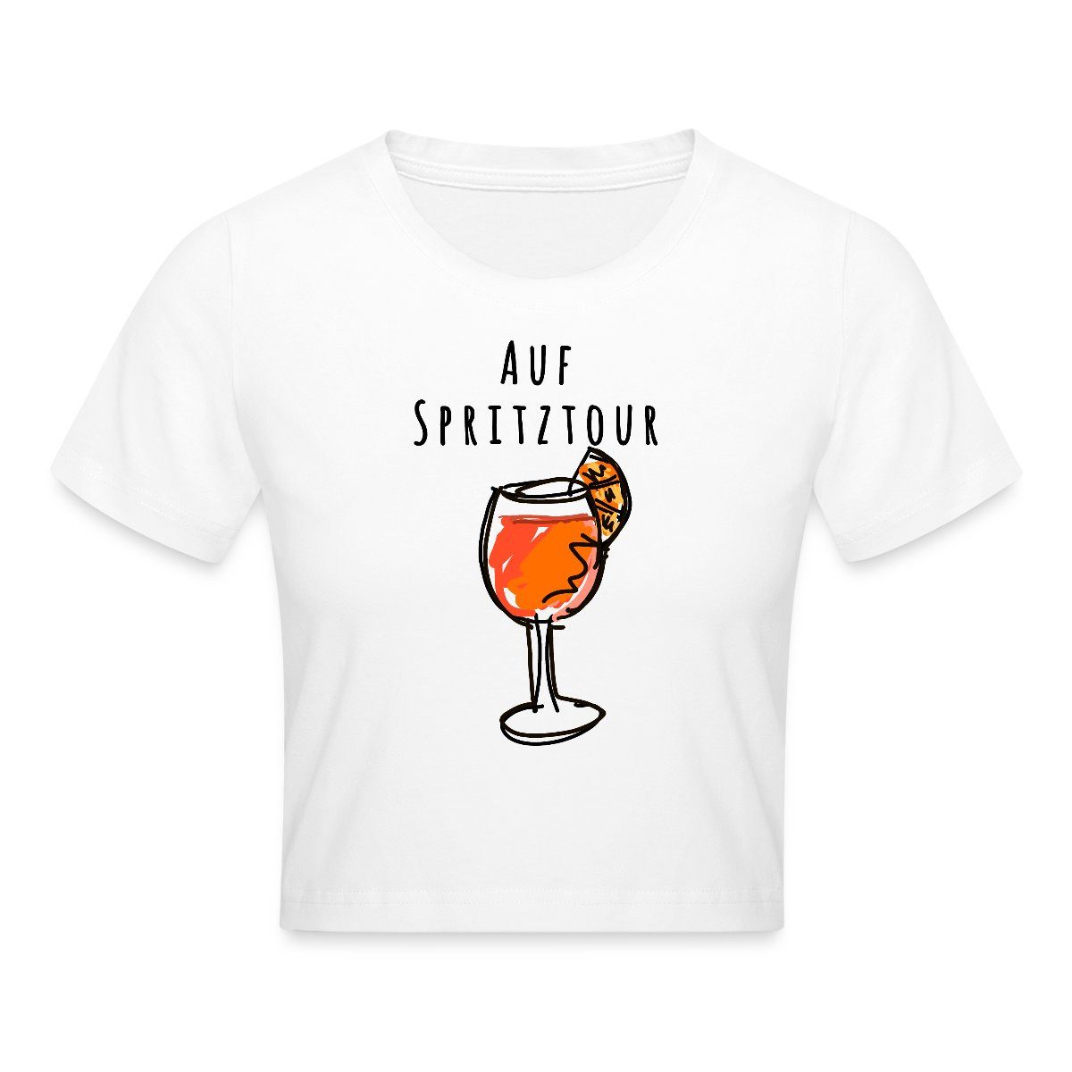Spreadshirt T-Shirt Auf Spritztour Illustration, Spritz Tour Mädelsabend Cr günstig online kaufen