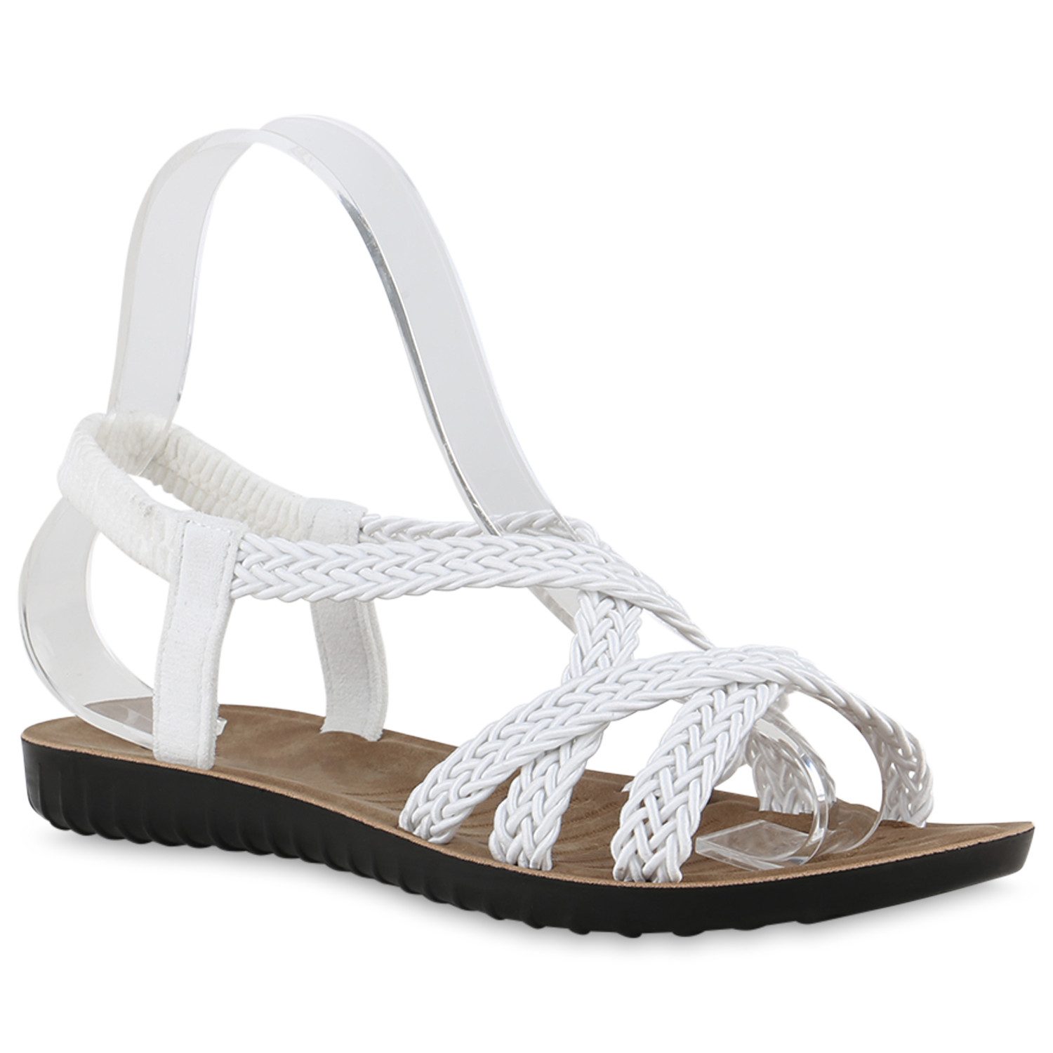 VAN HILL 840105 Riemchensandale Bequeme Schuhe