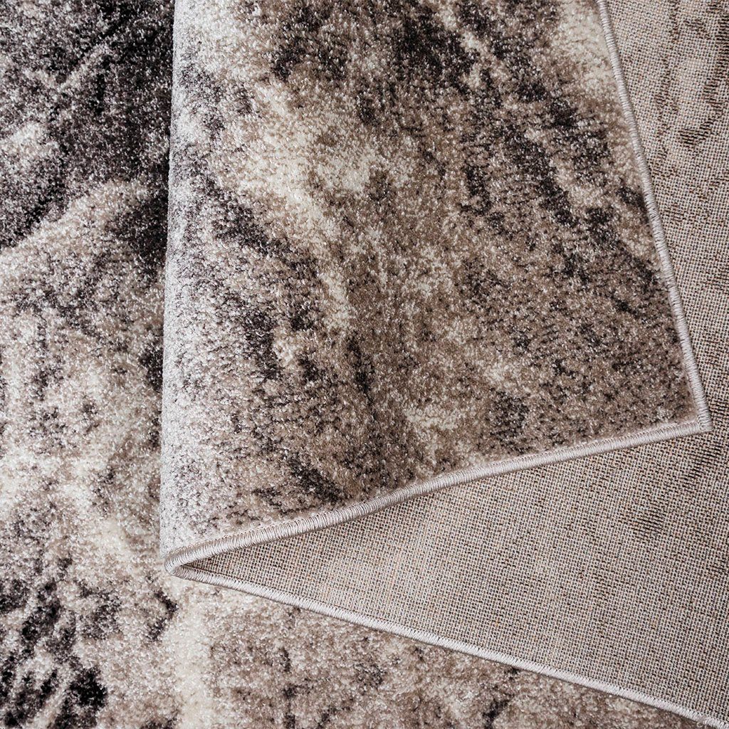 Marmor-Optik besonders rechteckig, 9 weichem Höhe: Teppich Kurzflor, Home Saniel, mm, affaire, Flor, mit sand