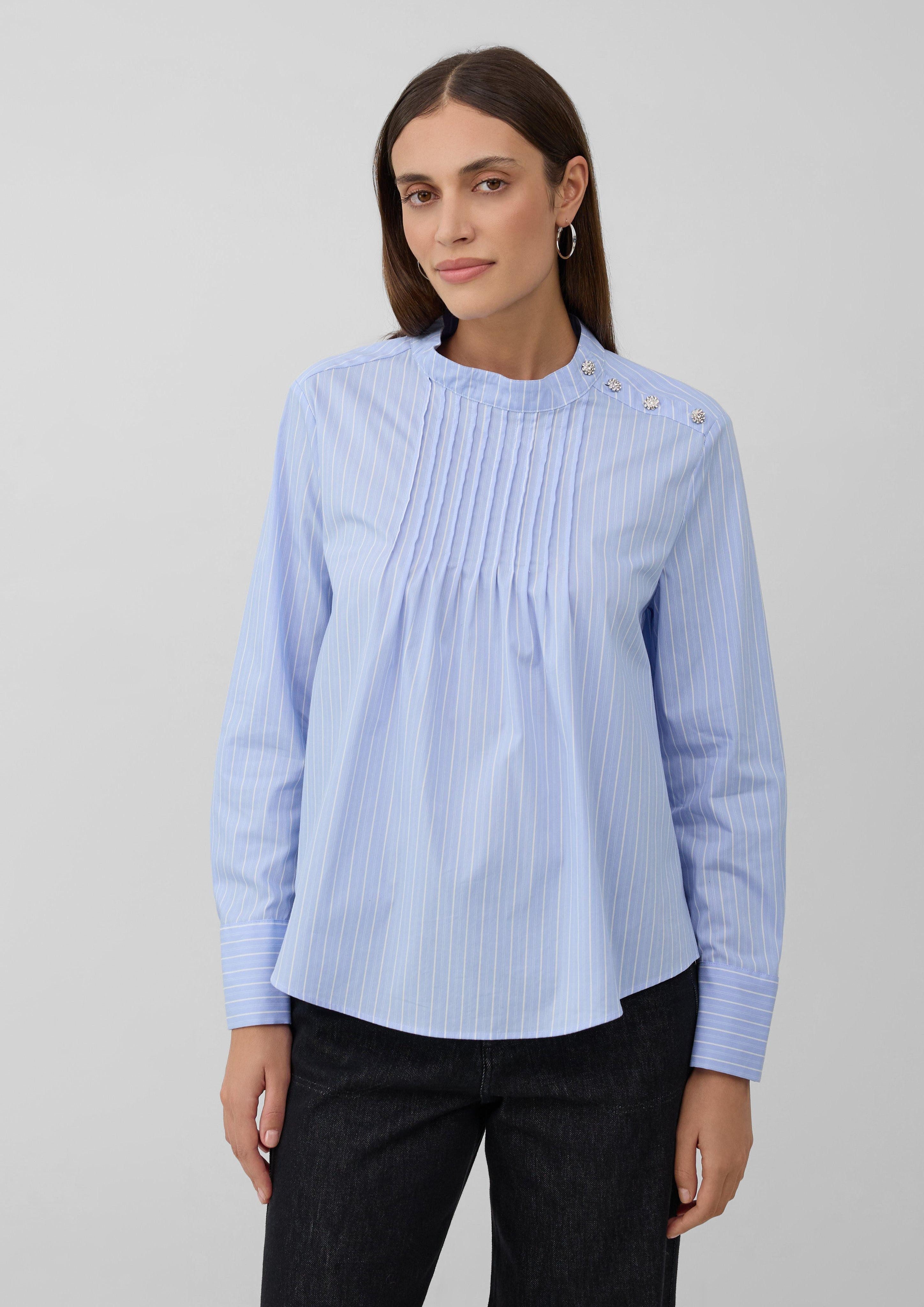 s.Oliver BLACK LABEL Langarmbluse Bluse mit günstig online kaufen