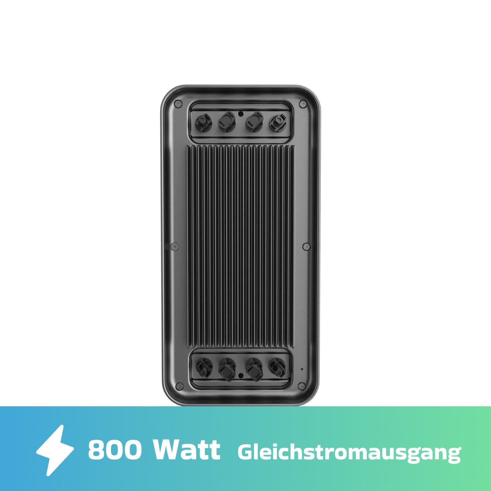 SUNNIVA Balkonkraftwerk 2000W Deye mit 4,48 kWh Speicher MARSTEK B2500-D, (BIFAZIAL FULLBLACK komplett Steckdose, PV Solaranlage Komplettset mit Solarspeicher,  – Bild 4 von 5