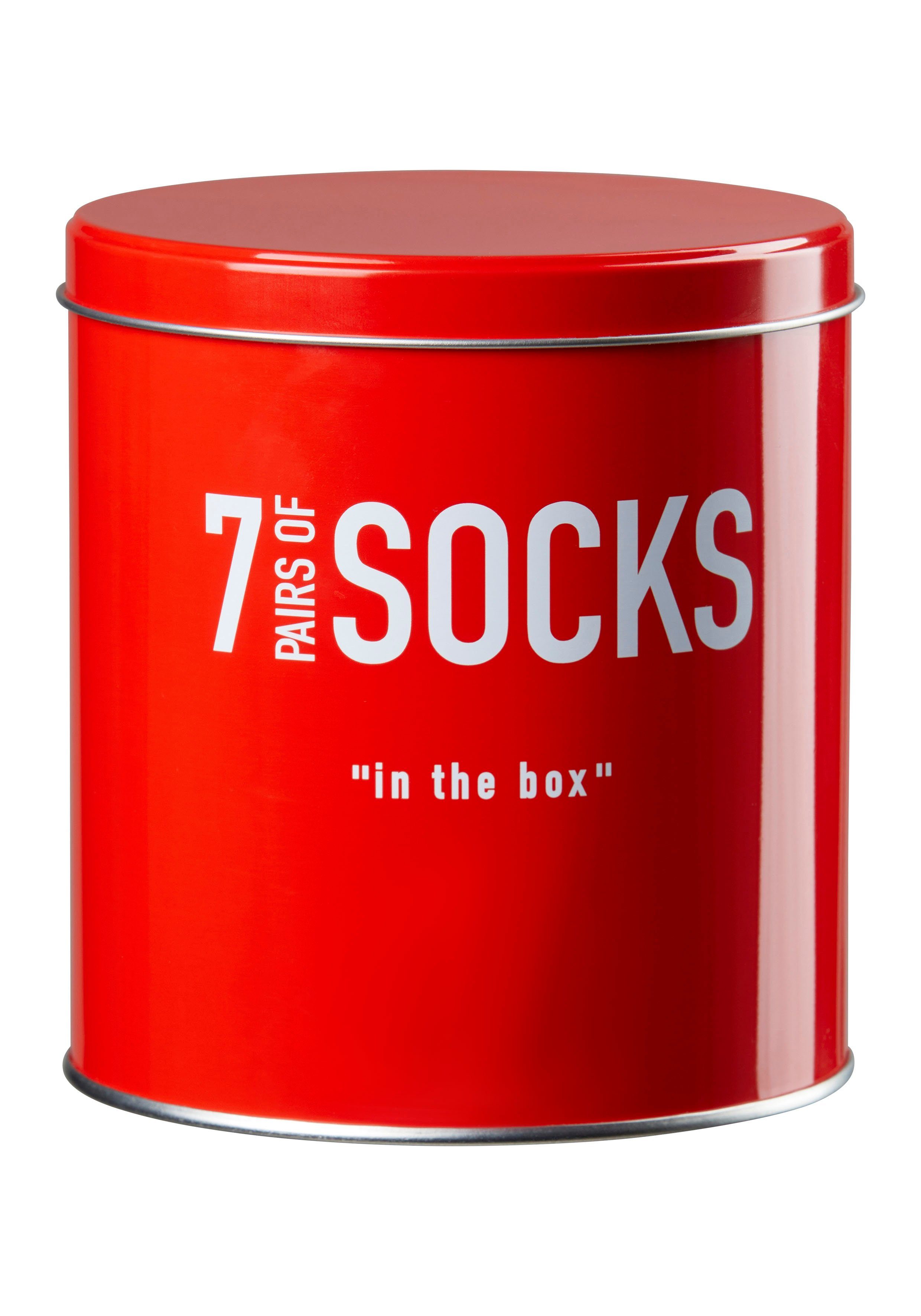 Bench. Businesssocken Damen und Herren Unisex Basic für Sport und Freizeit (Packung, 7-Paar, Dose Gr. 35-38 bis 43-46) in der praktischen Dose