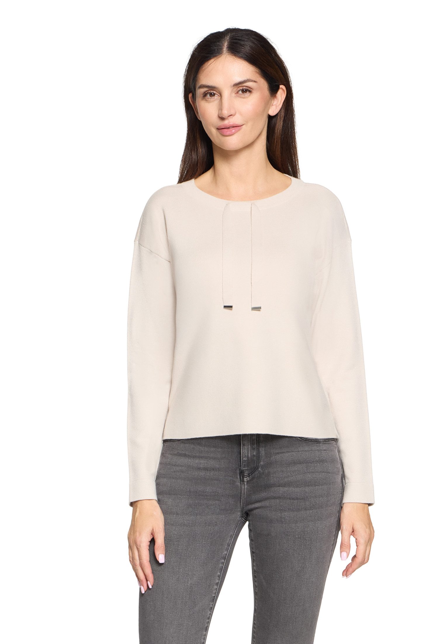 Betty Barclay Strickpullover Damen mit Seitenschlitzen (1-tlg)