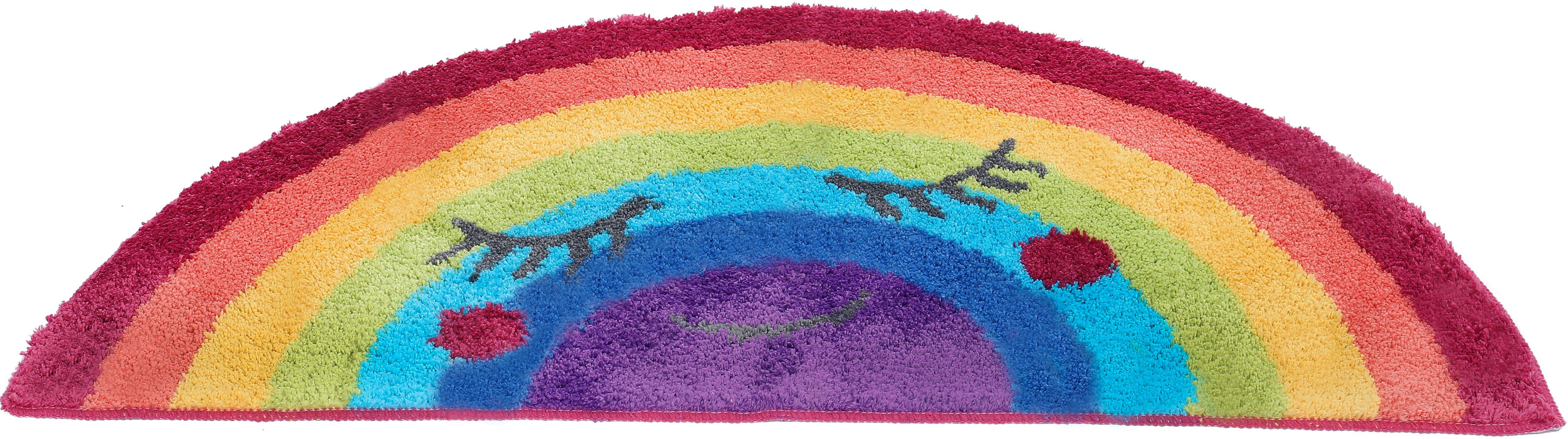 Kinderteppich »Regenbogen«, Lüttenhütt, rechteckig, Höhe 15 mm
