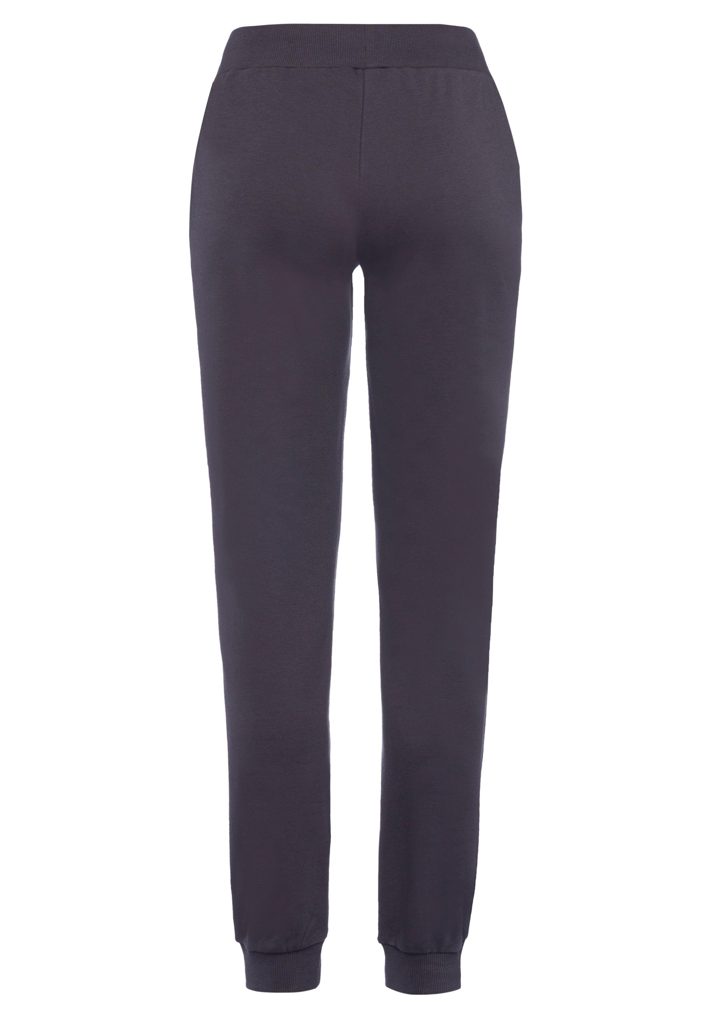 LASCANA ACTIVE Jogginghose in schmaler Form mit Bündchen