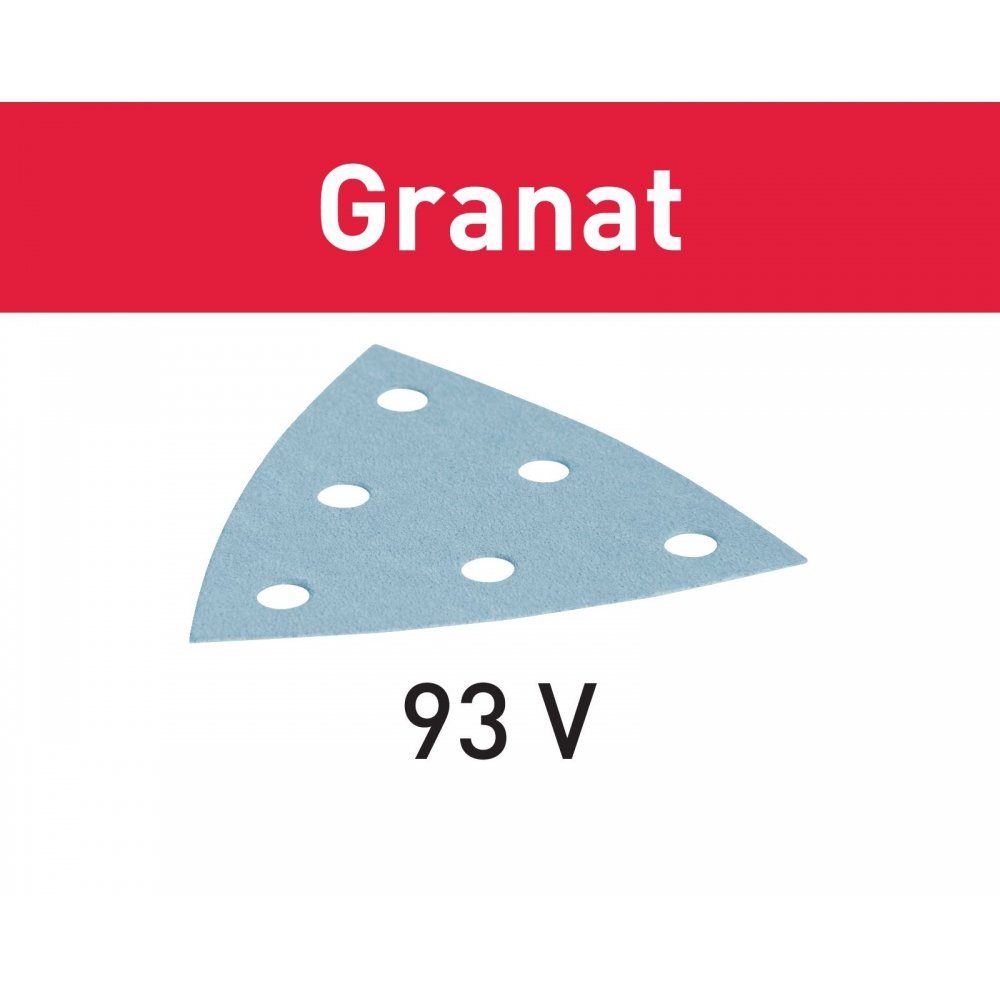 V93/6 (497392), STF Granat GR/50 FESTOOL 50 Schleifscheibe Stück P80 Schleifblatt