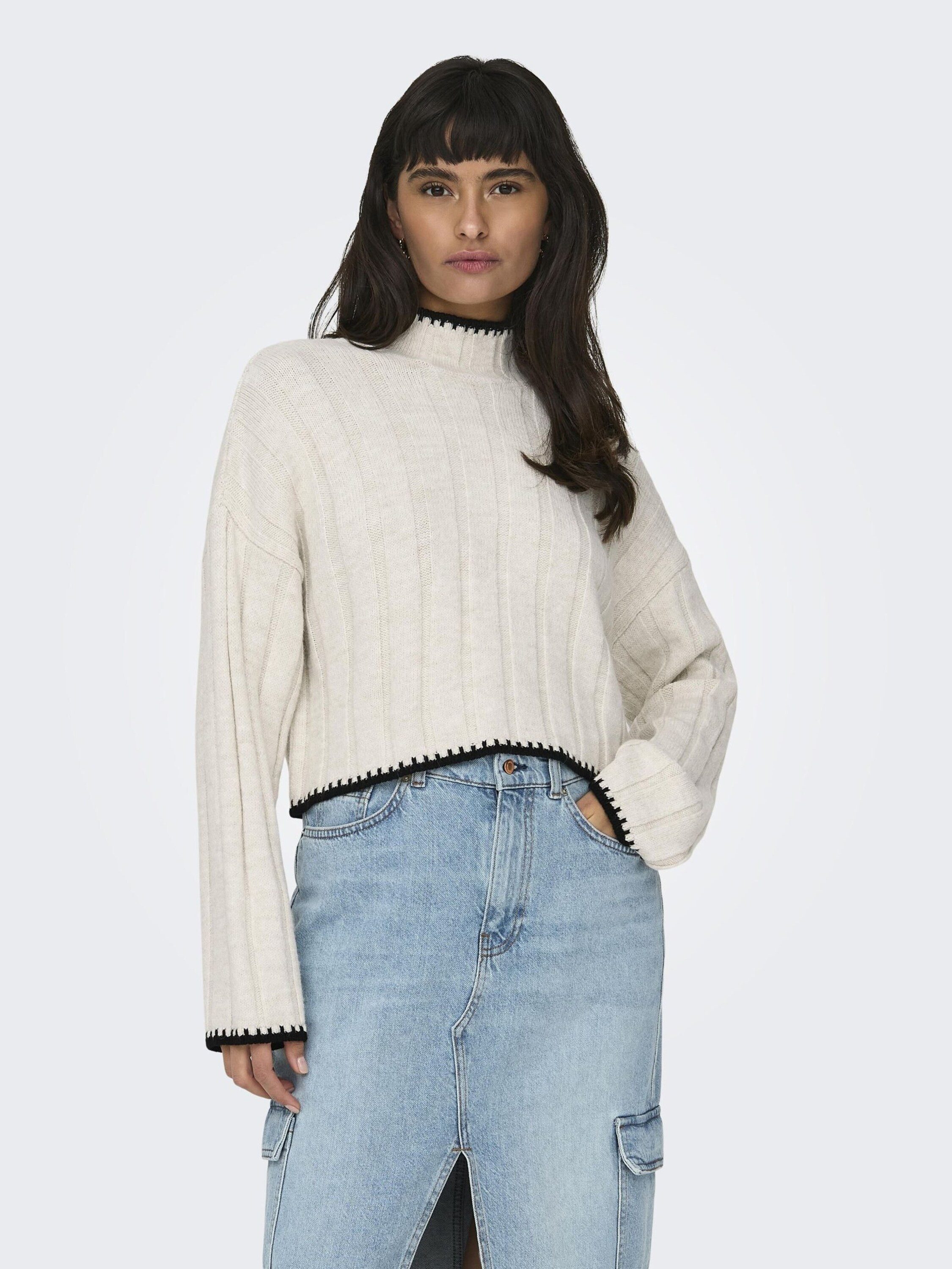 ONLY Strickpullover ONLCHICK STITCH (1-tlg) Plain/ohne Details