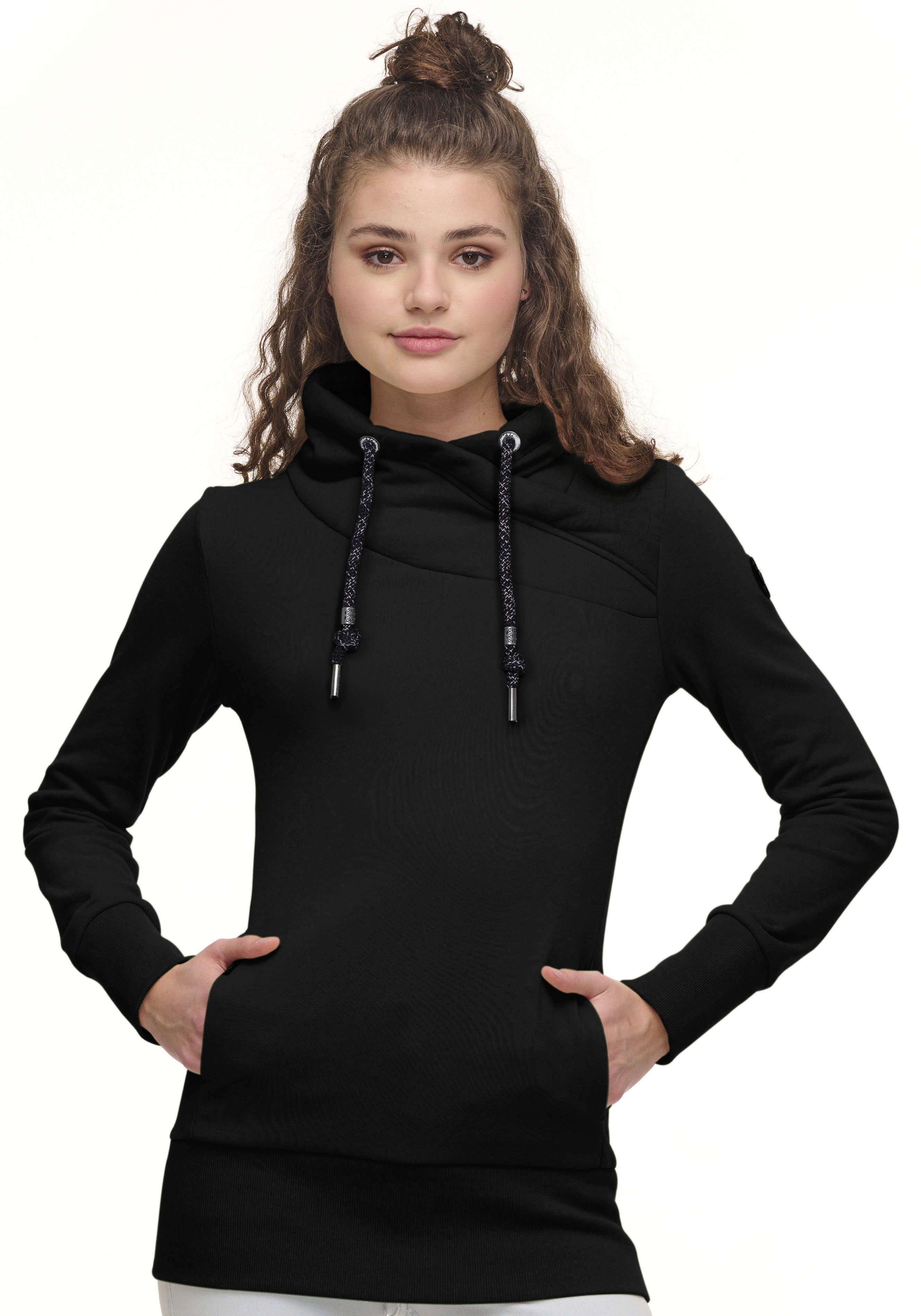 Ragwear Sweater NESKA O mit asymetrischem Schalkragen – Bild 4 von 5