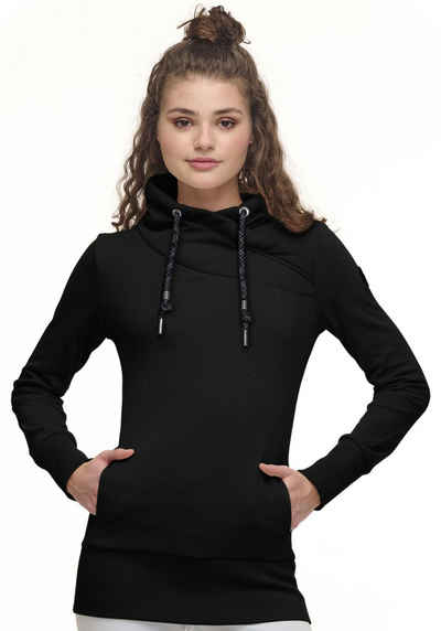 Ragwear Sweater NESKA O mit asymetrischem Schalkragen