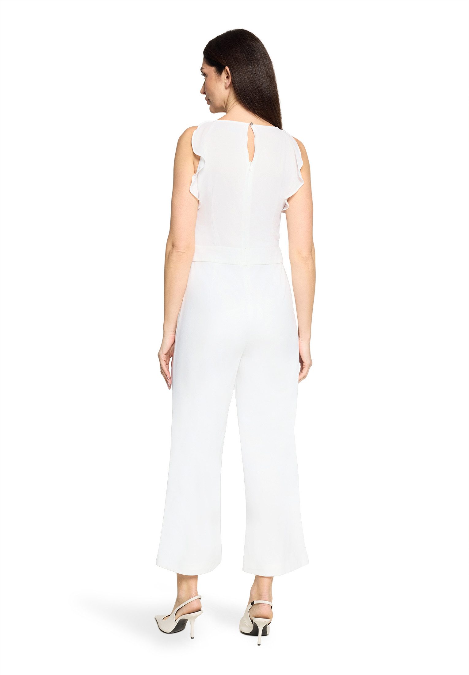 Vera Mont Overall Damen mit Volant (1-tlg) Bindeband