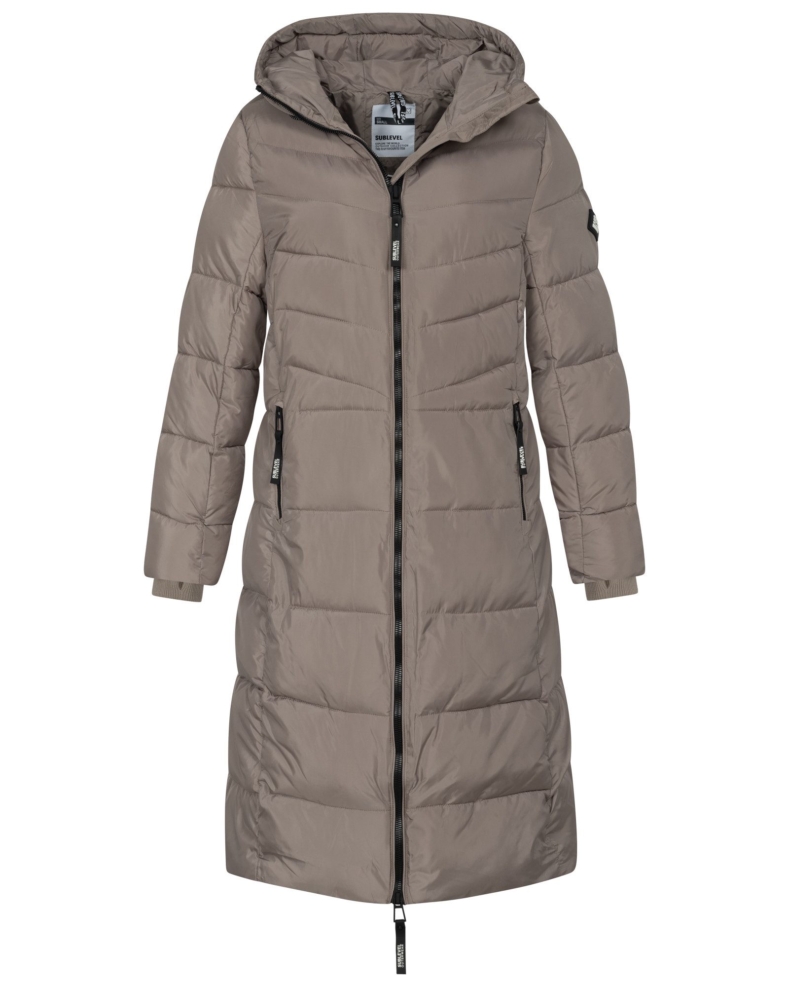 SUBLEVEL Steppmantel Damen Winter Jacke Mantel Parka Steppjacke Steppmantel günstig online kaufen