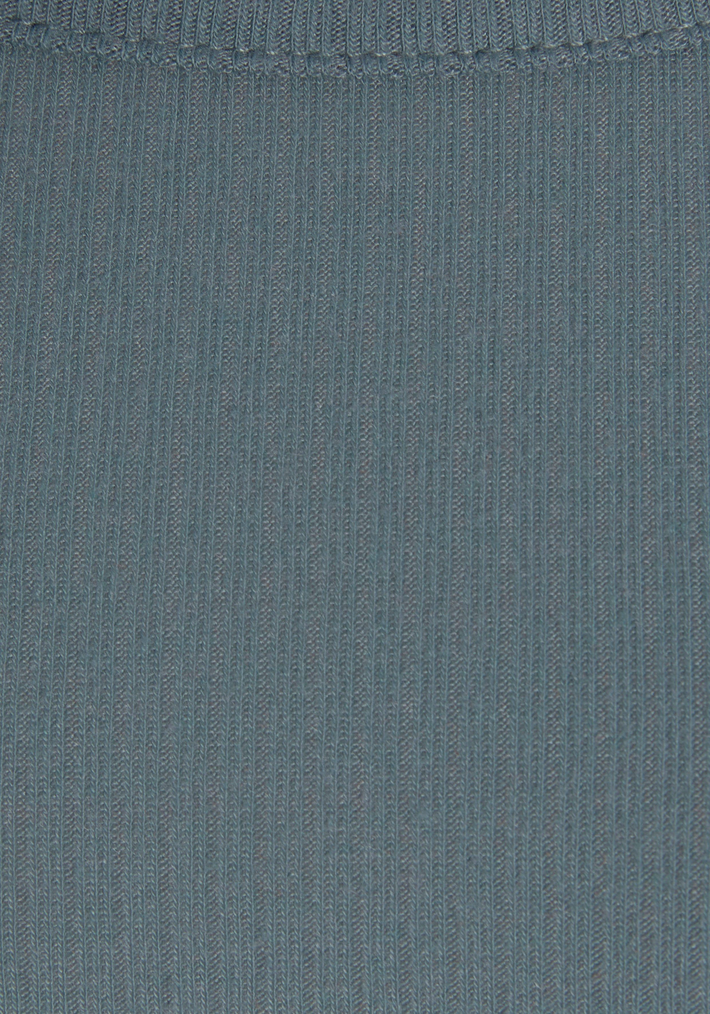 LASCANA Pyjamaoberteil aus Rippstrick