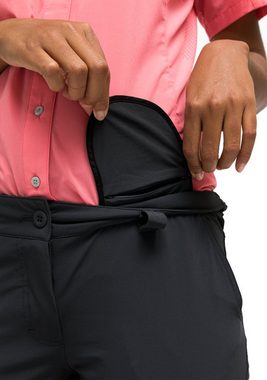 Maier Sports Funktionshose Inara slim zip Damen Wanderhose, zipp-off Outdoor-Hose, 4 Taschen, Slim Fit