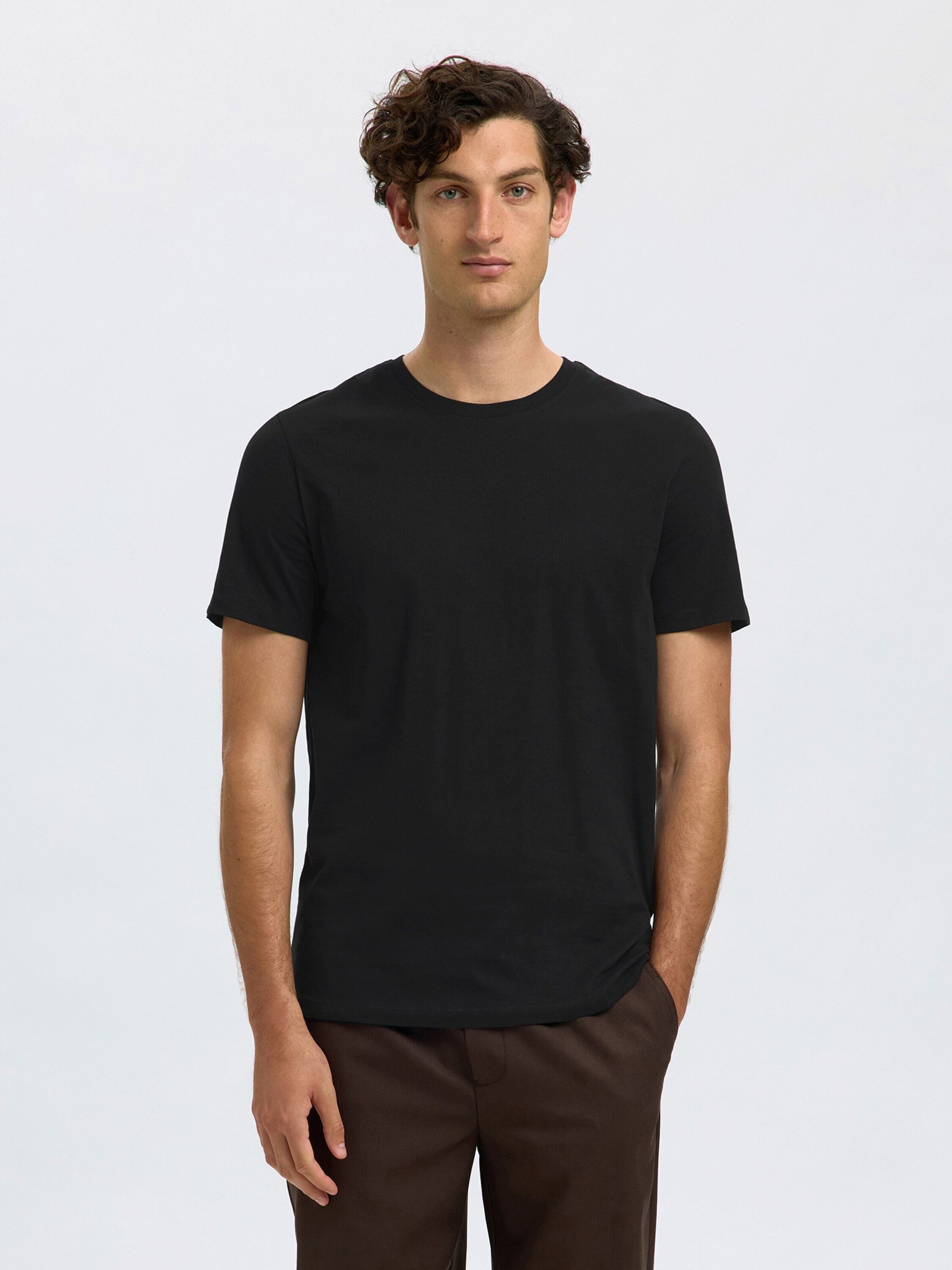 Selected T-Shirt SLHCORMAC (5-tlg)