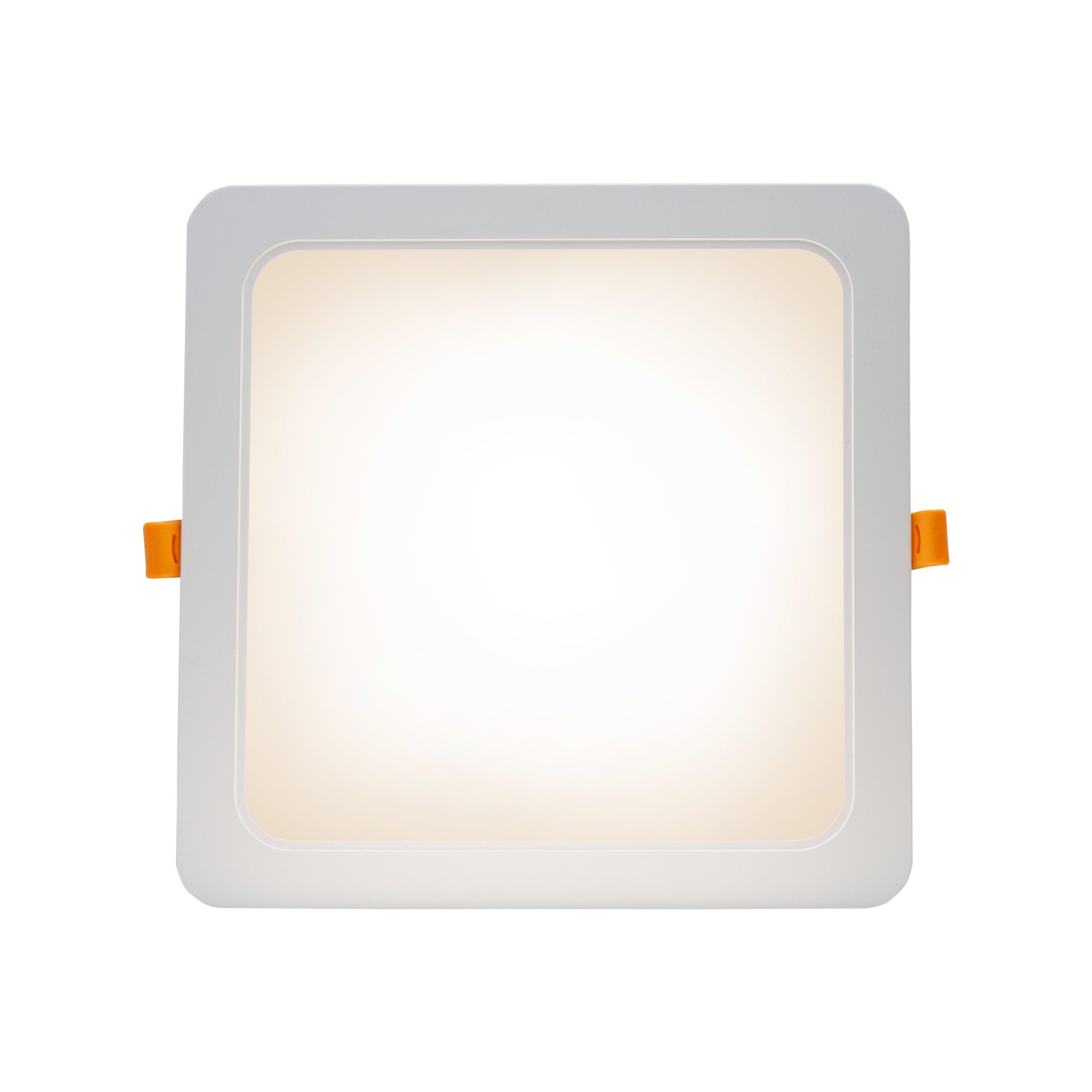 Spectrum LED Panel LED Panel Einbauleuchte 24W 2900lm Badezimmerleuchte IP54 Warm 3000K, Leuchtmittel fest integriert, Warmweiß, Wasserfest, IK06
