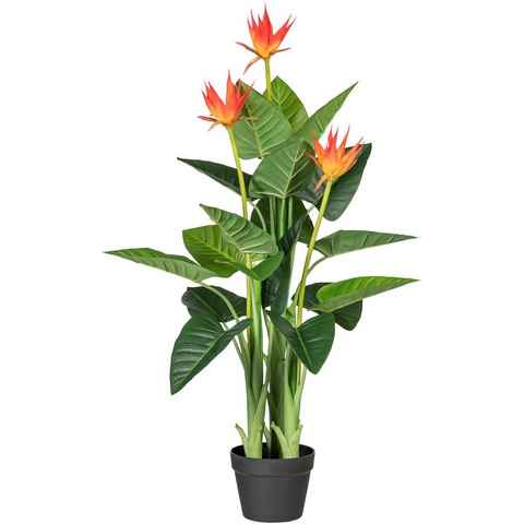 Kunstpflanze Guzmania, Creativ green, Höhe 105 cm