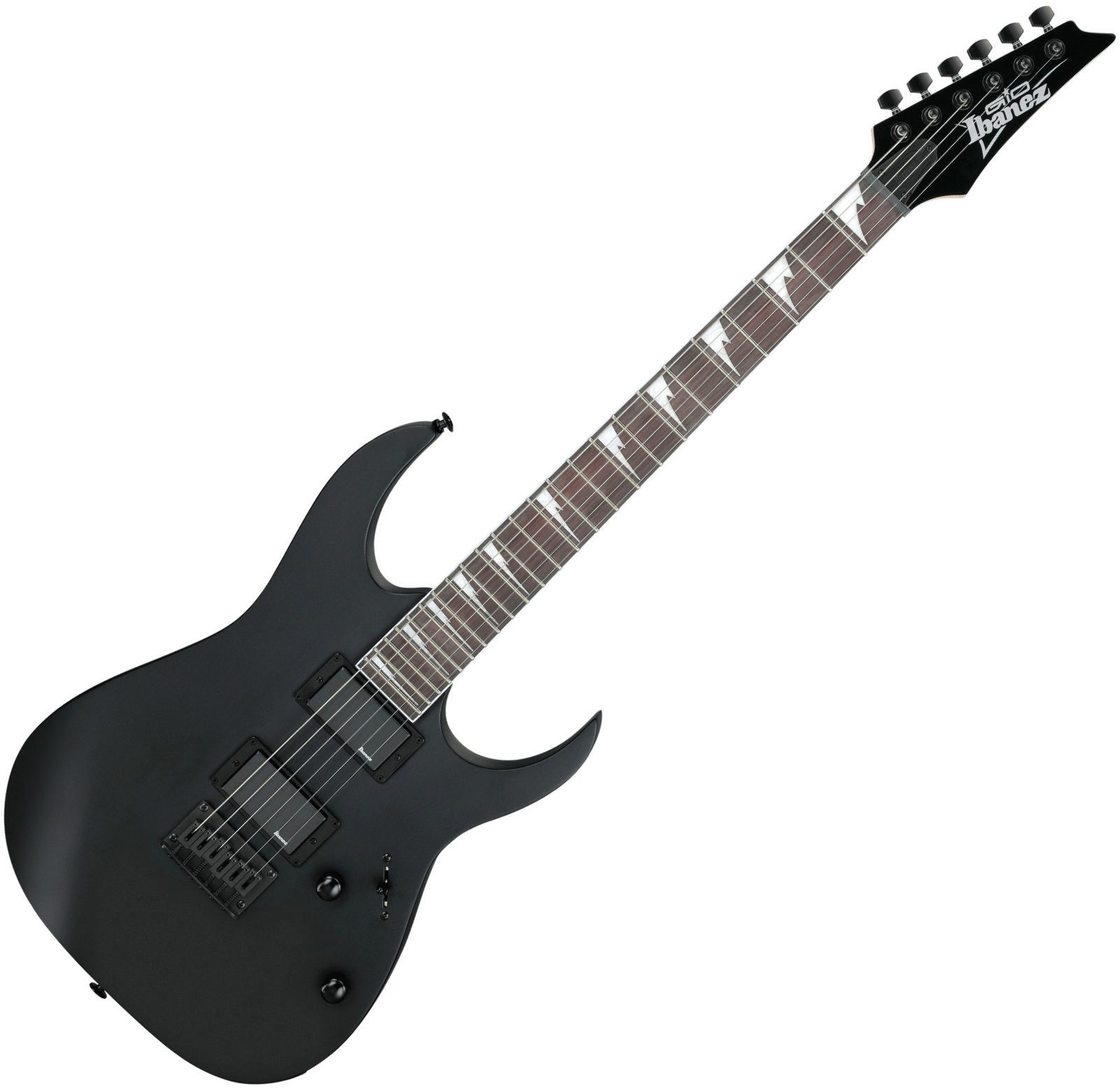 Ibanez E-Gitarre GRG121DX-BKF Black Flat, E-Gitarre, E-Gitarre