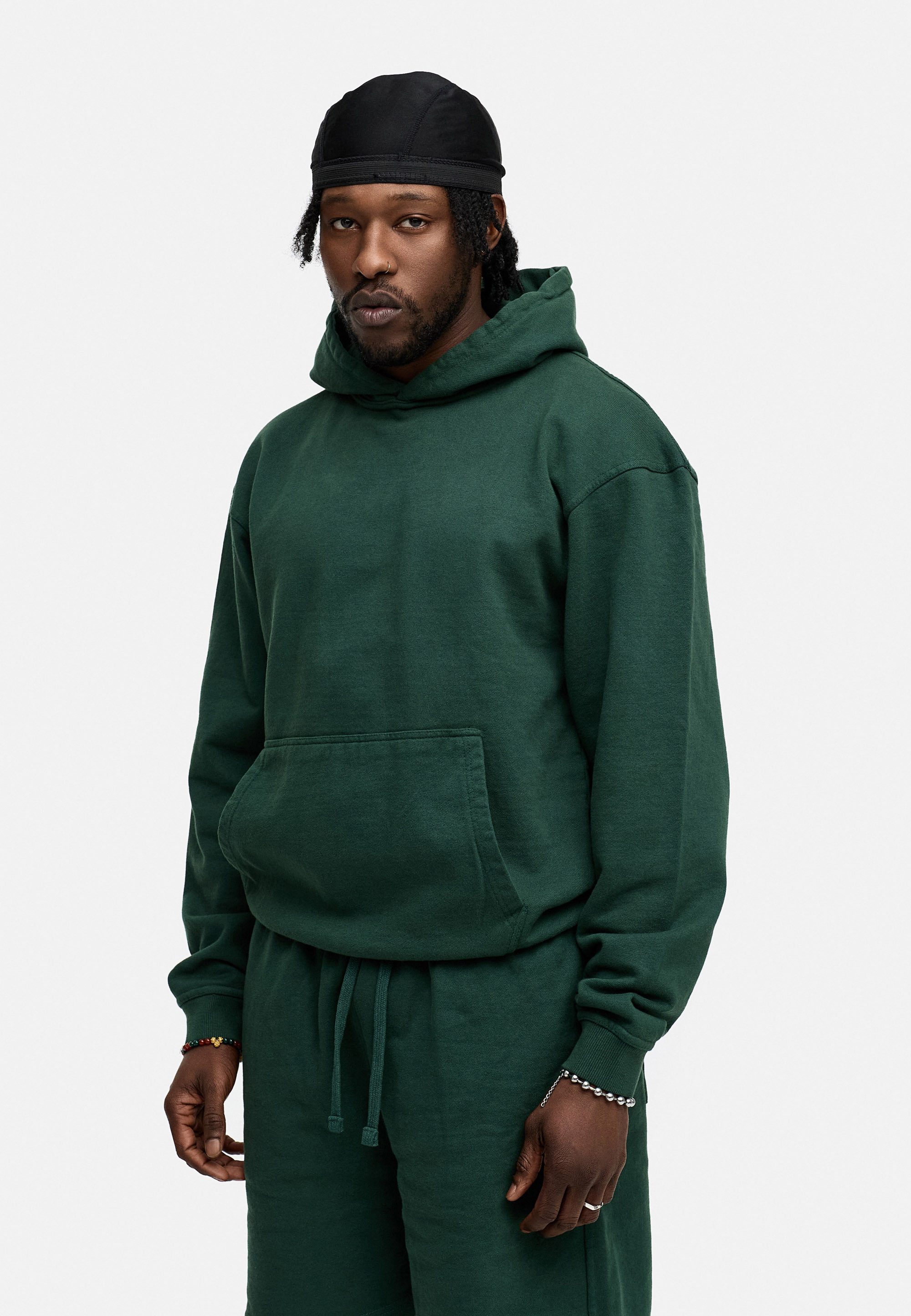 BEHYPE STUDIOS Hoodie IM OVERSIZE FIT Herren Cord-less Kapuzenpullover lockeres Kapuzen-Sweatshirt Sweater