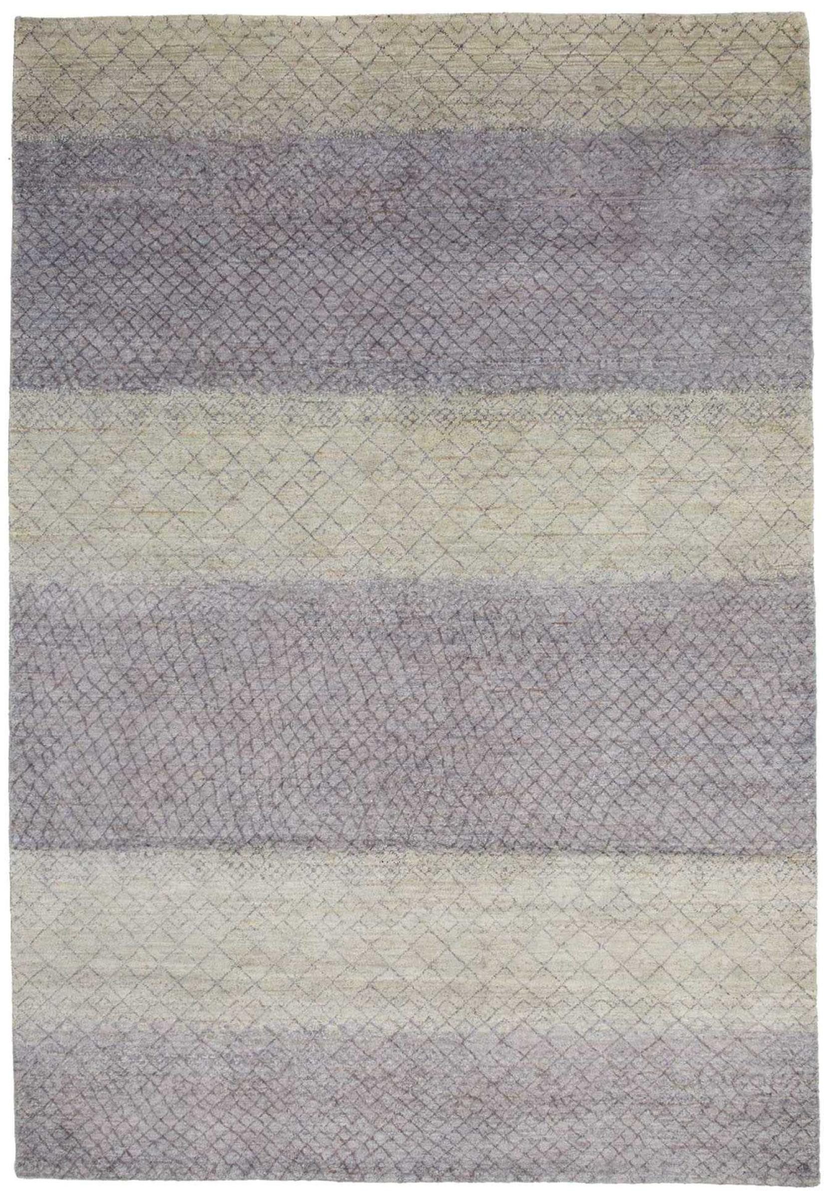 Nain Trading Designteppich Mahra Royal 166x239 Handgeknüpfter Moderner Orientteppich, rechteckig, Höhe: 6 mm