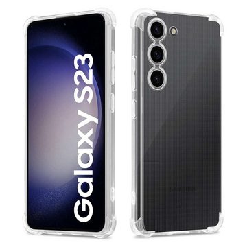 Cadorabo Handyhülle Samsung Galaxy S23 Samsung Galaxy S23, Flexible TPU Silikon Handy Schutzhülle - Hülle - ultra slim