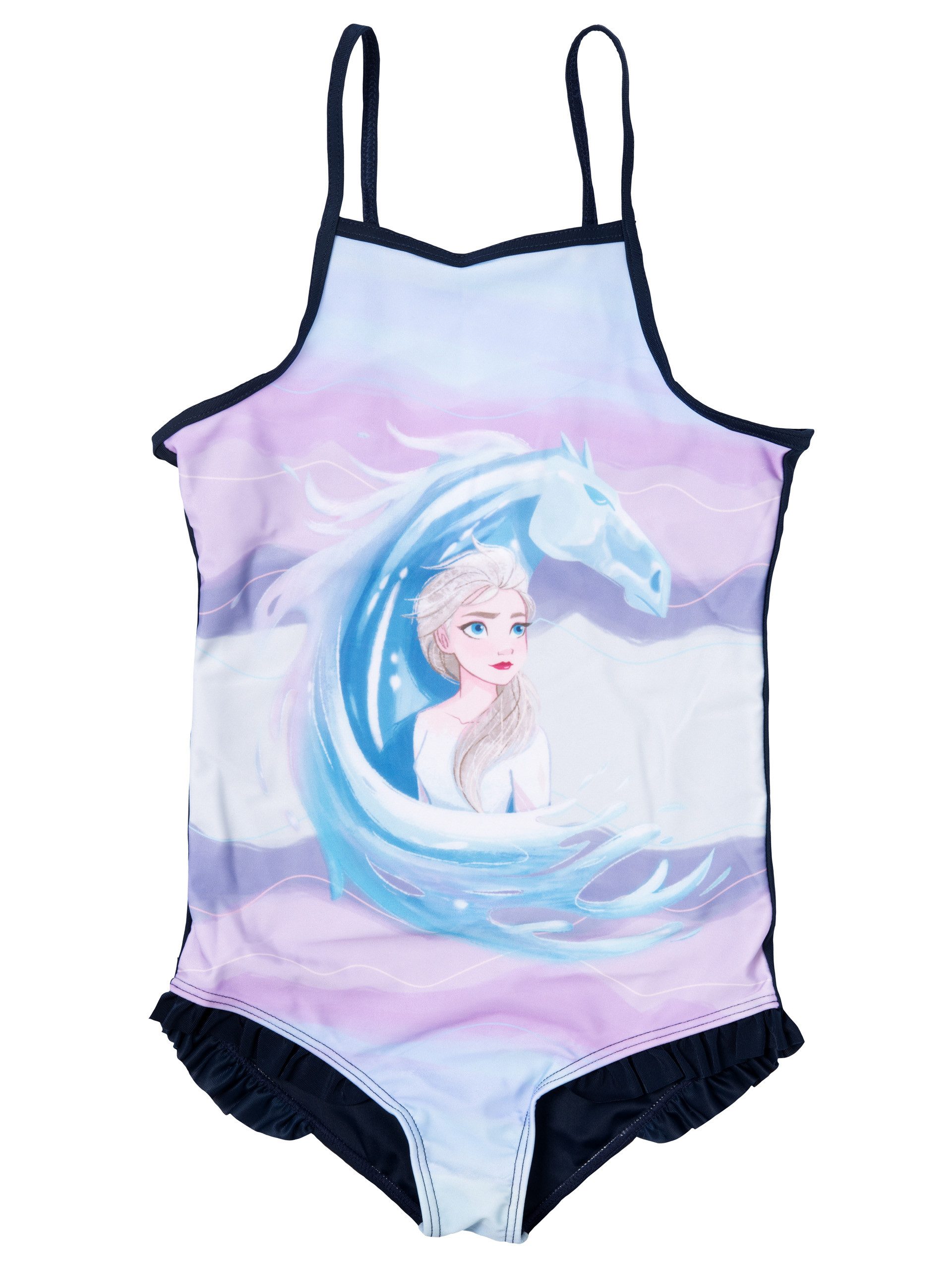 Badeanzug Disney Frozen Badeanzug für Mädchen - Elsa Bun