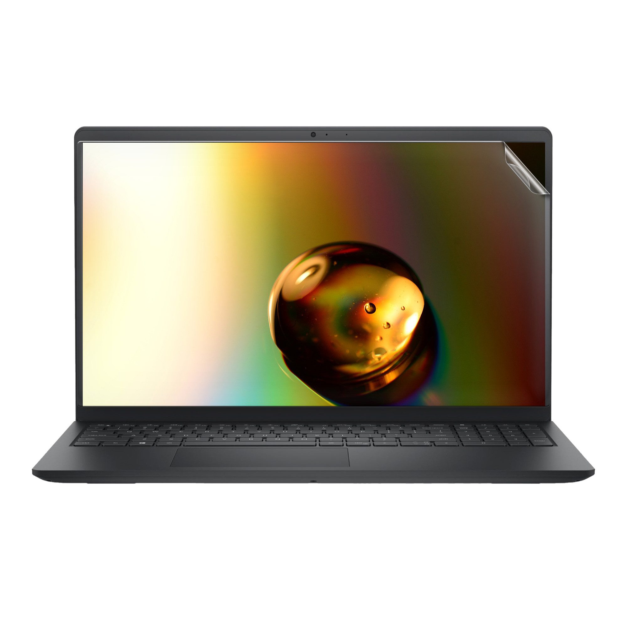 kwmobile Displayschutzfolie Folie matt für Dell Inspiron 15 3520 15.6", 1 Stück, Laptop Schutzfolie Displayschutz Anti-Fingerabdruck entspiegelt