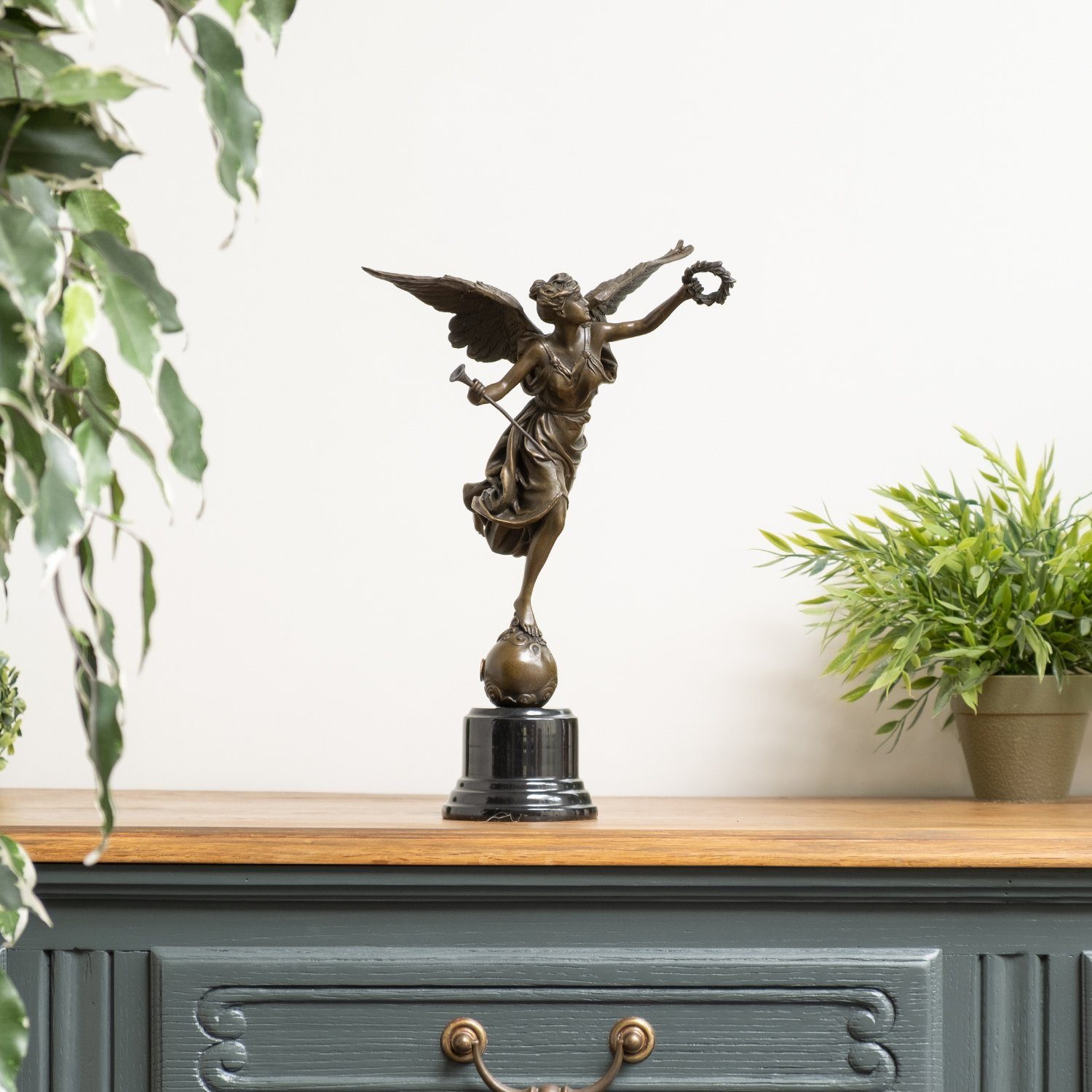 Moritz Skulptur Bronzefigur Siegesgöttin Viktoria Siegessäule