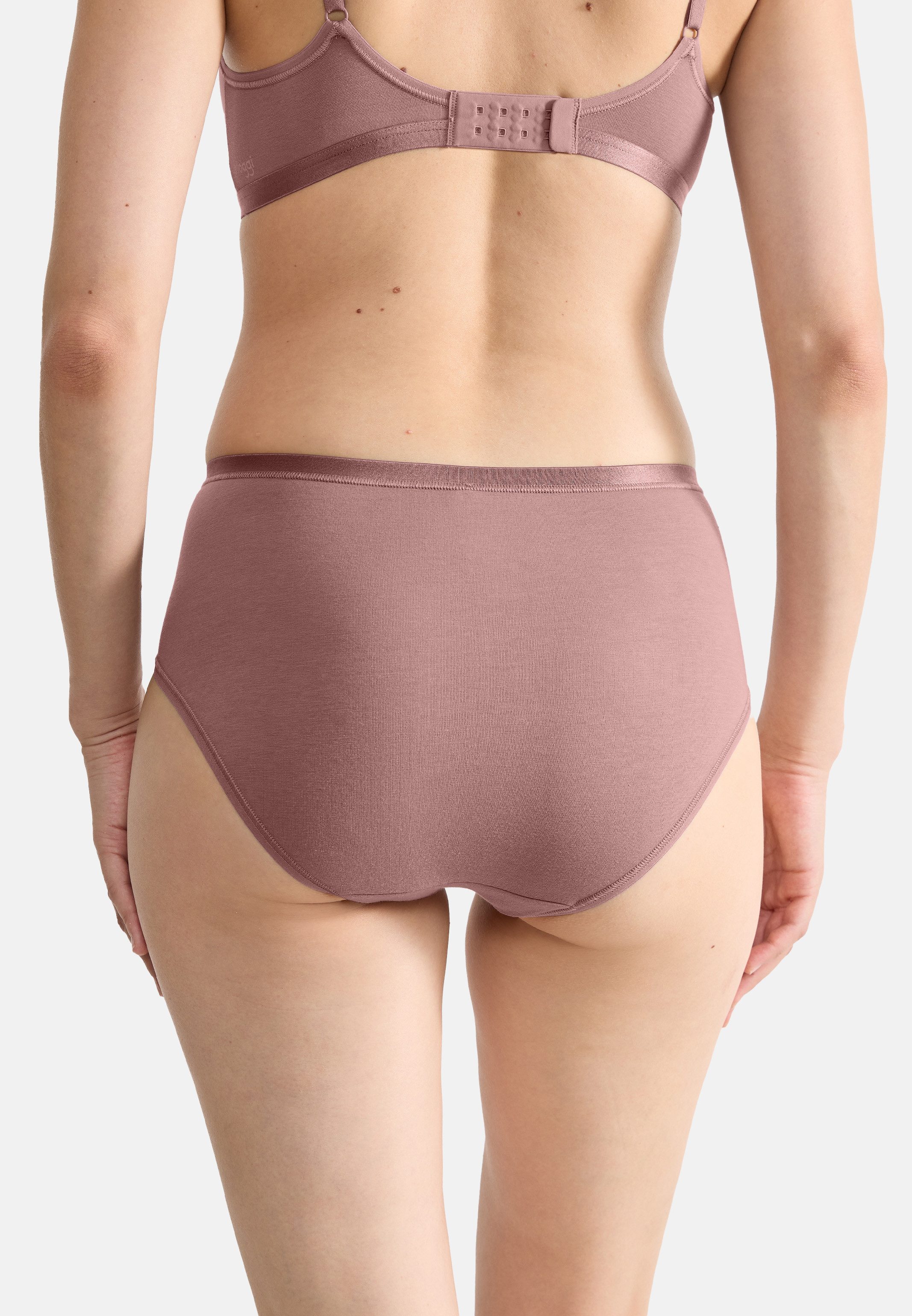 sloggi Midislip 6er Pack GO Daily Cotton (Spar-Set, 6-St) Midi Slip - Baumwolle - Atmungsaktiv - Natürliche Materialien